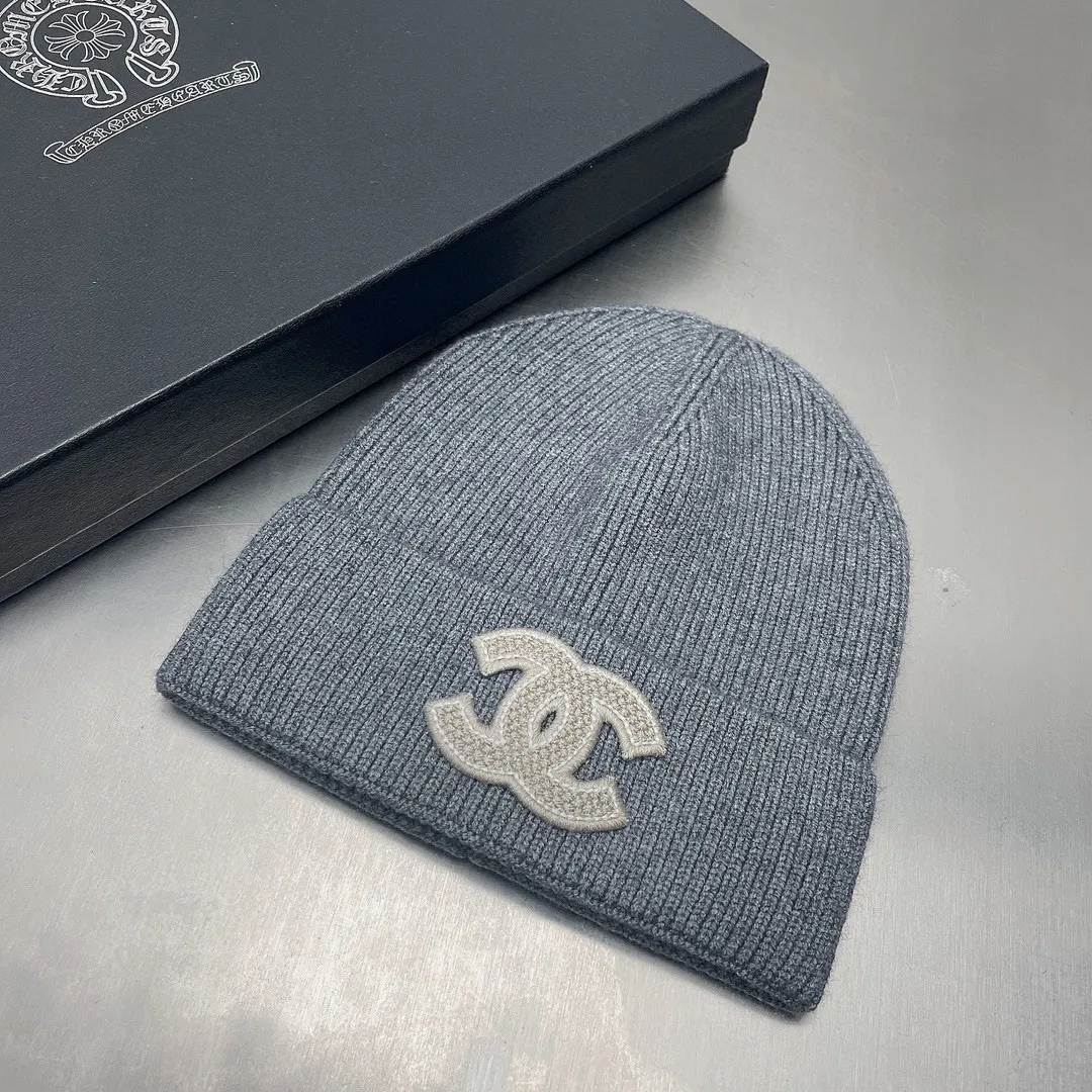 Special batch of 40, comes with dust bag [CHANEL Chanel] 2022 autumn and winter new knitted woolen hat, mass-produced ~ perfect for going out on the street!