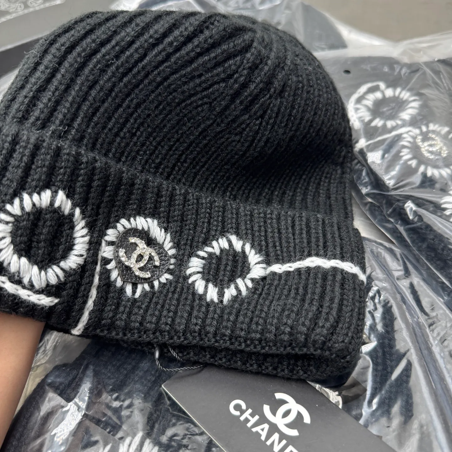 High version Chanel wool beanie