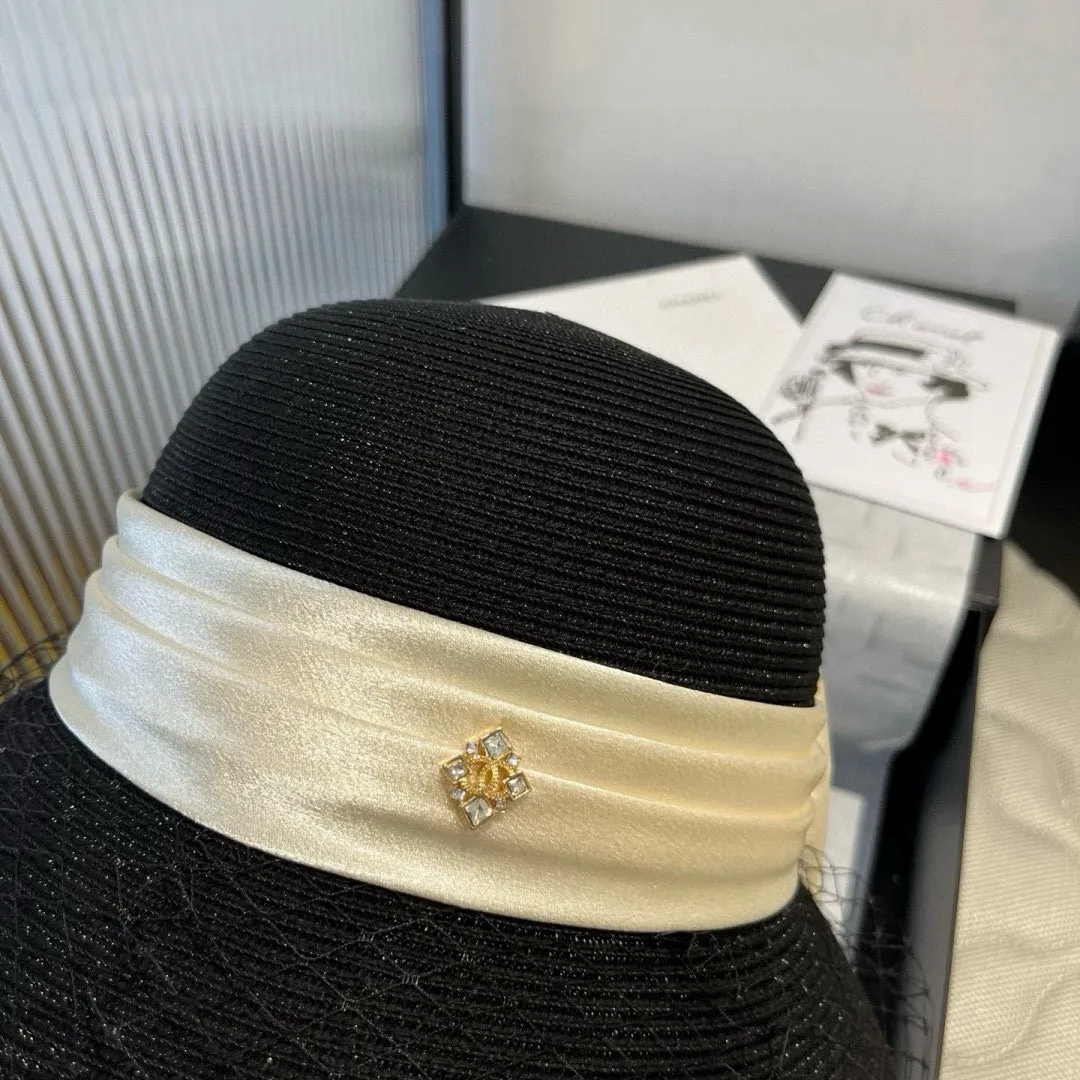 💰170¥ Chanel mesh basin hat, made of high-grade PP straw, head circumference 57cm