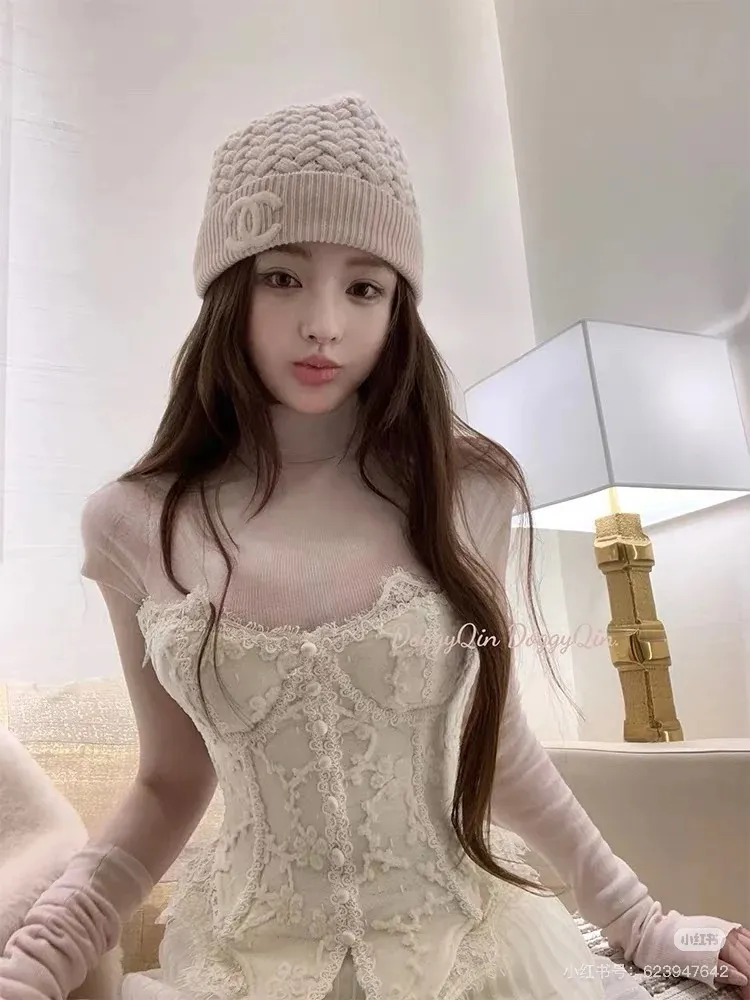 05 High version Chanel cold hat woolen hat