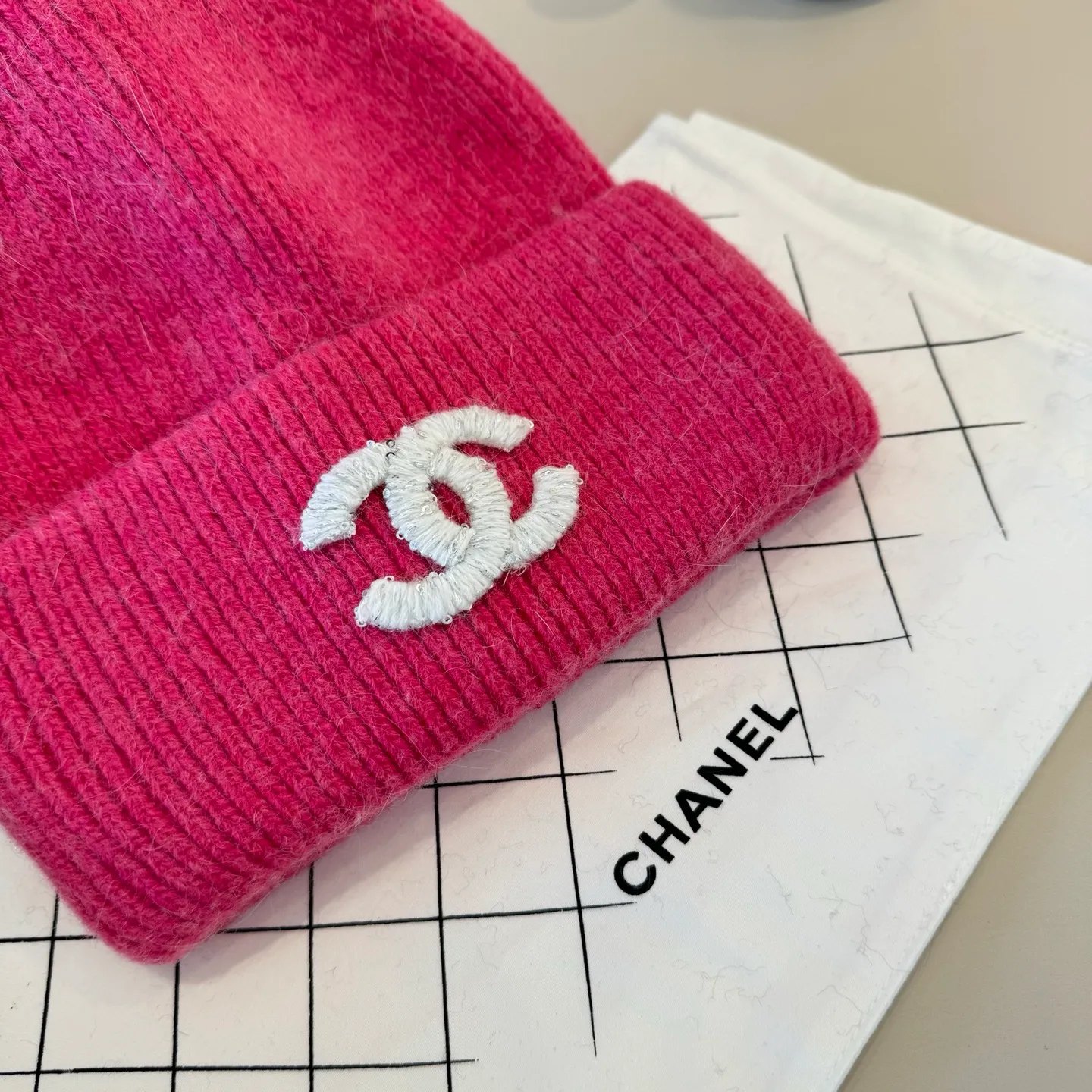 💰90¥ Chanel new style wool hat, thickened fabric