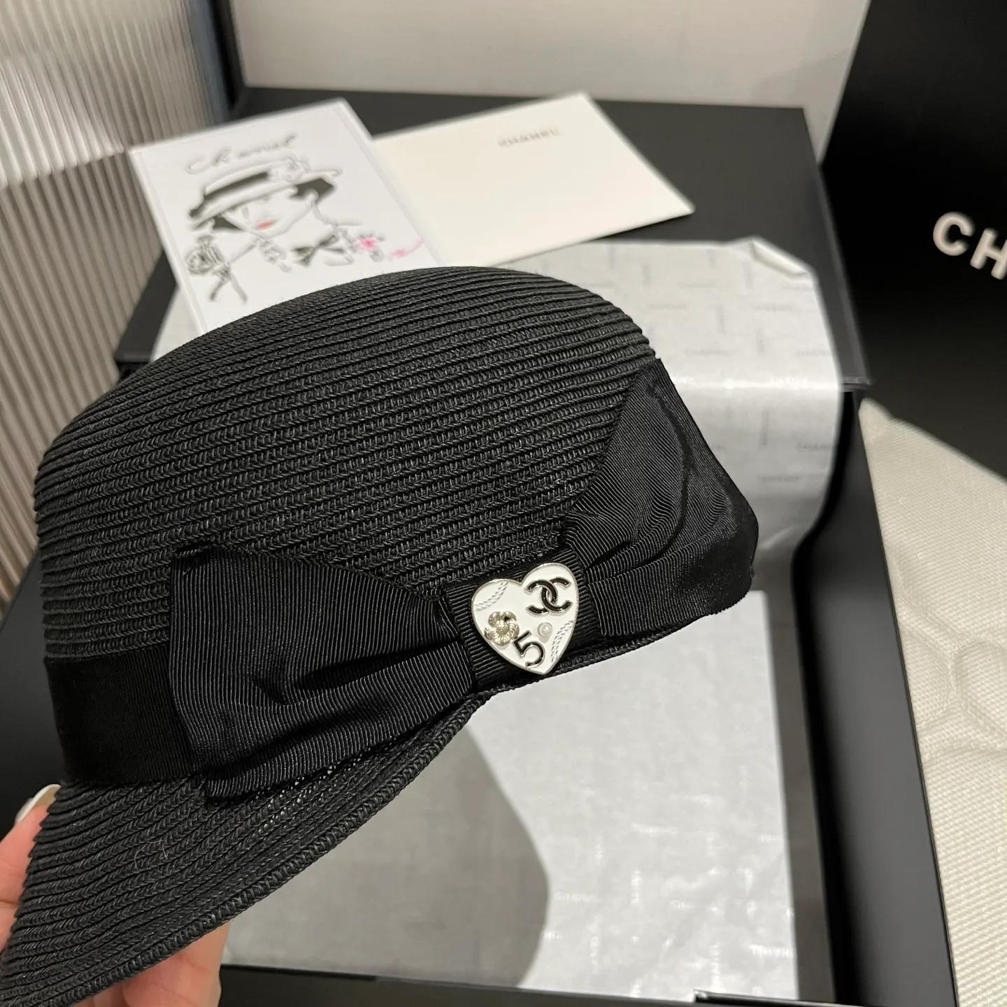 💰130¥ Chanel Knight, peaked cap, head circumference 57