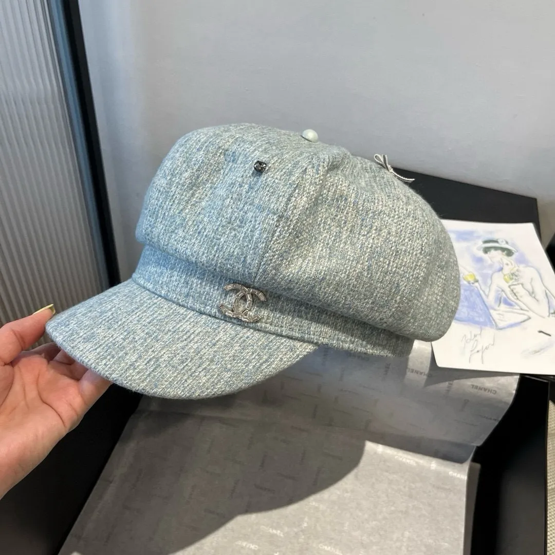💰120¥ Chanel's new duck-bill army cap, advanced customization, head circumference 57cm