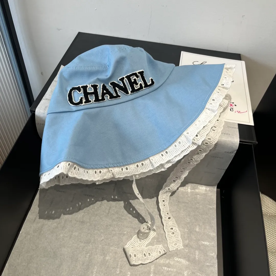 💰110¥ Chanel denim bucket hat, head circumference 57cm