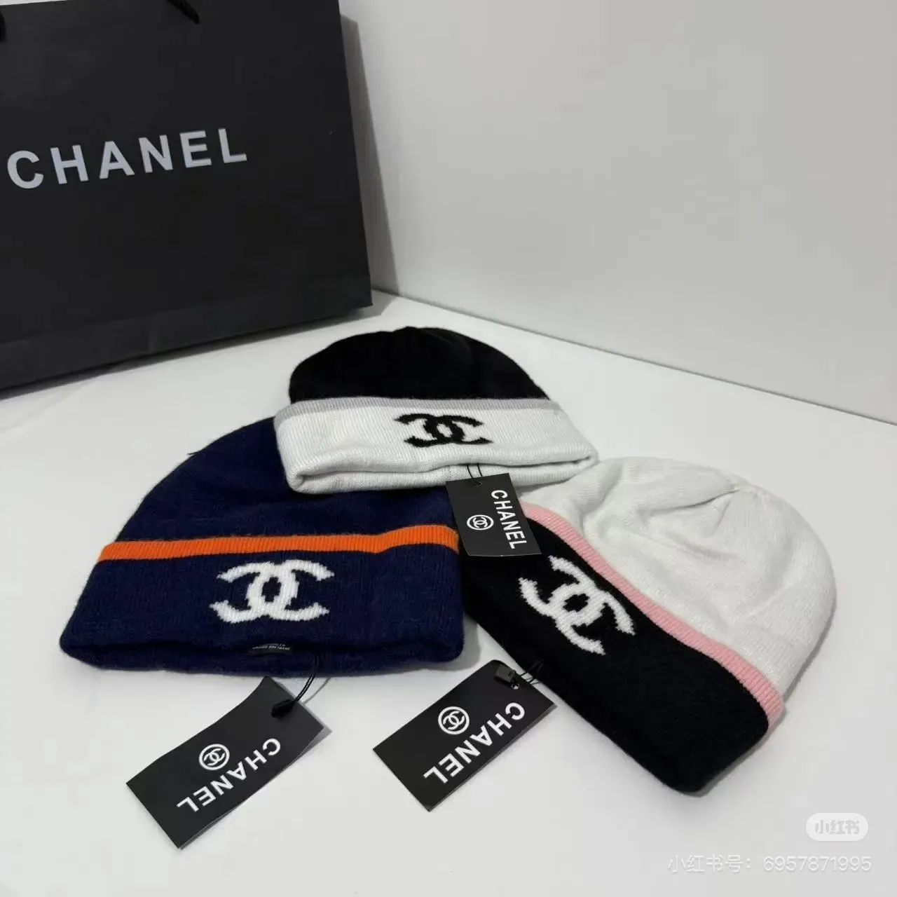 05 High version Chanel cold hat woolen hat