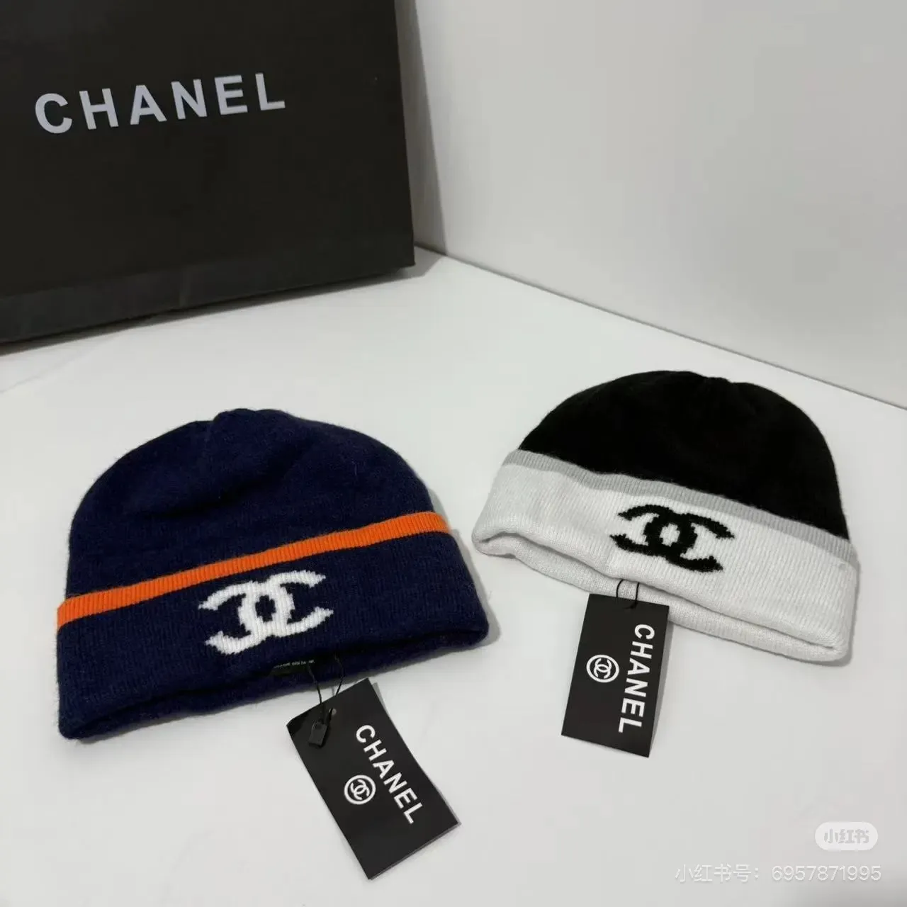 05 High version Chanel cold hat woolen hat
