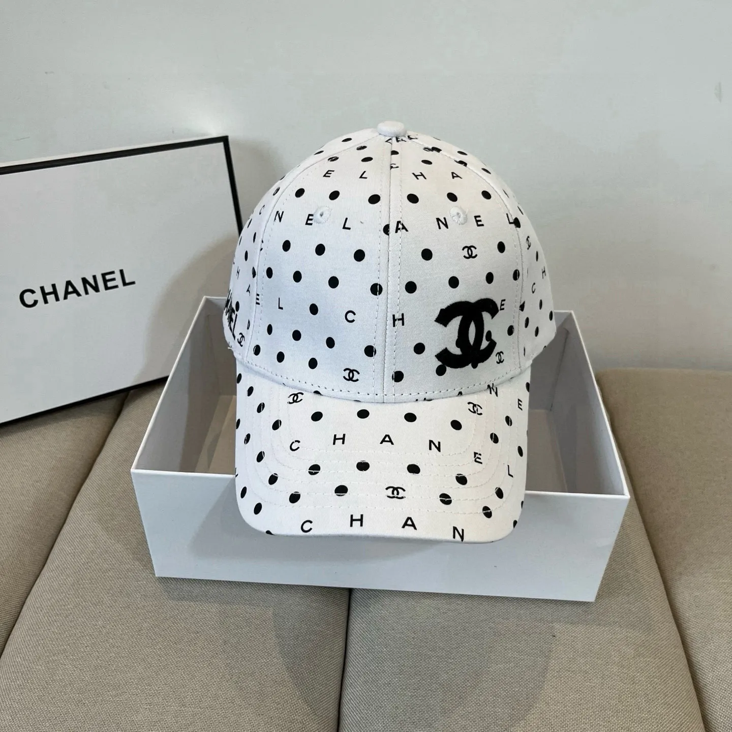 P60 CHANEL Chanel 2025 new small fragrance big-name baseball cap, counter classic style, unisex, head circumference 57, four colors available
