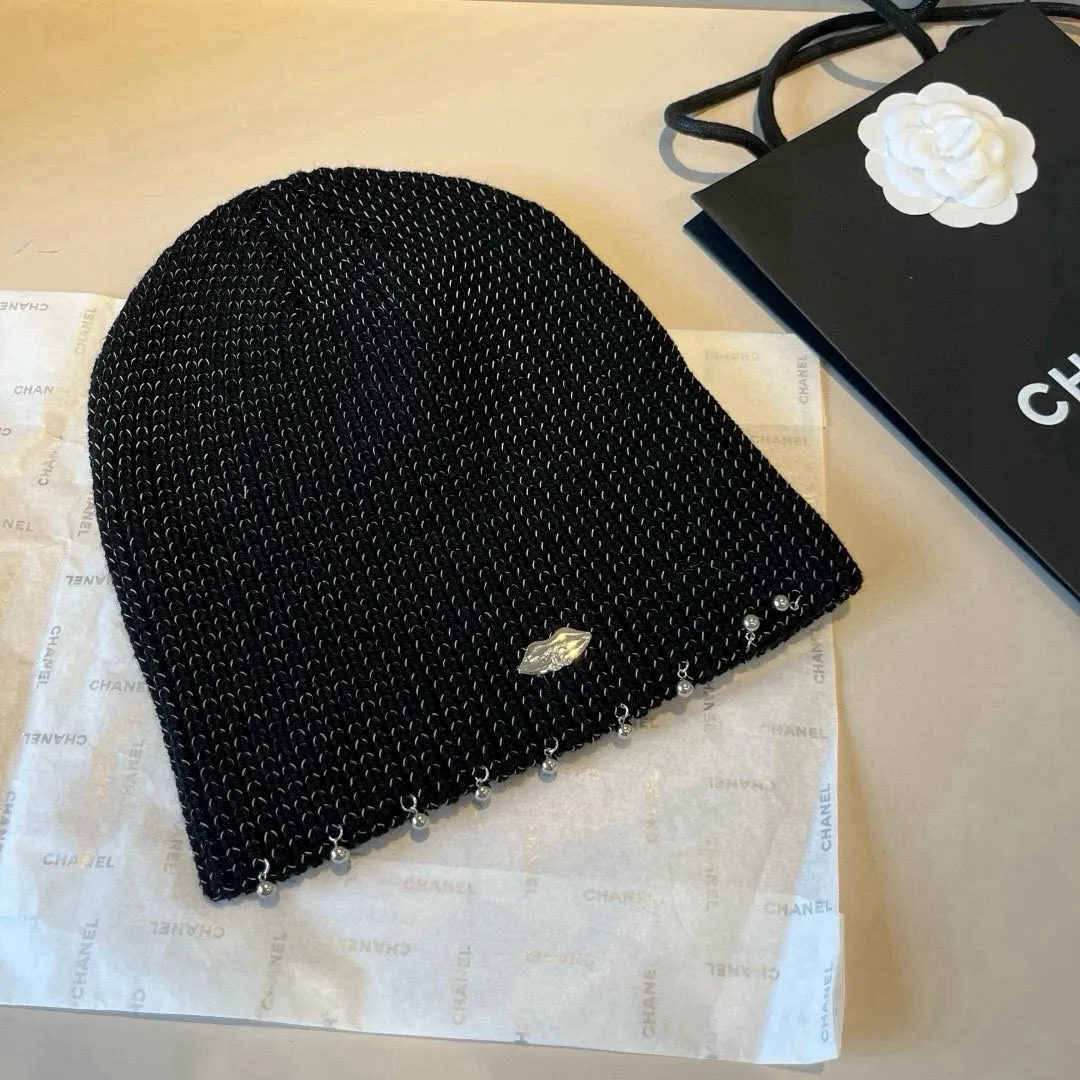 💰110¥ Chanel new knitted bucket hat, head circumference 57cm