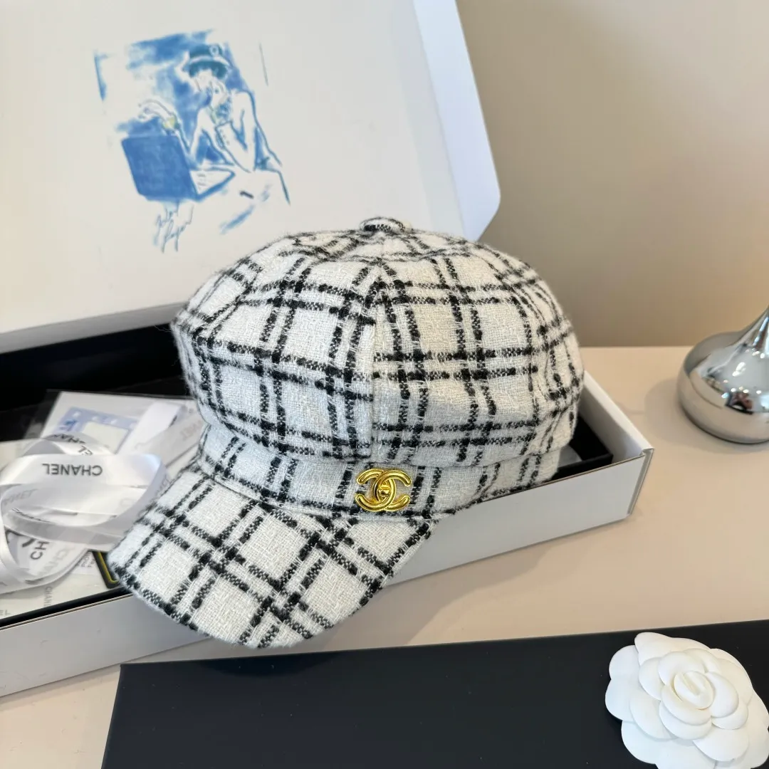 🉐160¥ Chanel's new duck-bill army cap, advanced customization, head circumference 57cm