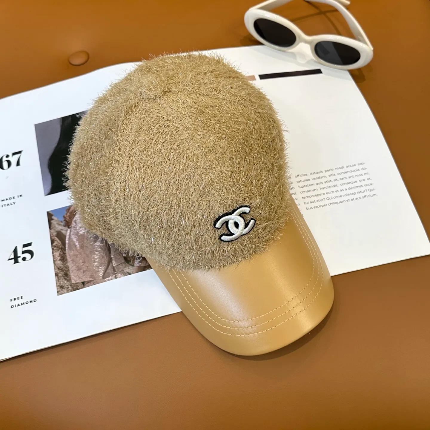 P76💛 Comes with dust bag [CHANEL Chanel] New autumn and winter small fragrance style baseball cap🧢, the big brand model is super easy to match, one that you can wear with your eyes closed