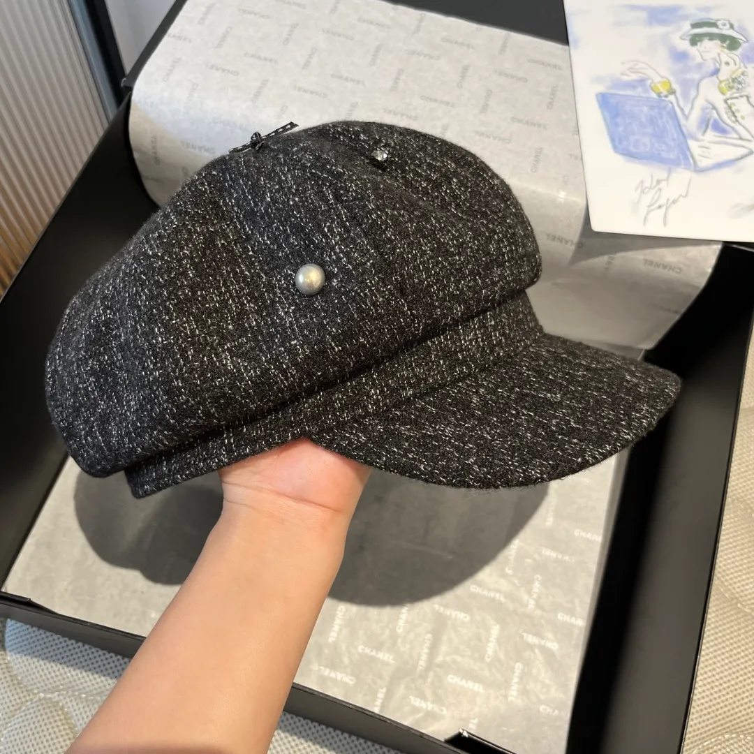 💰110¥ Chanel's new duck-bill army cap, advanced customization, head circumference 57cm