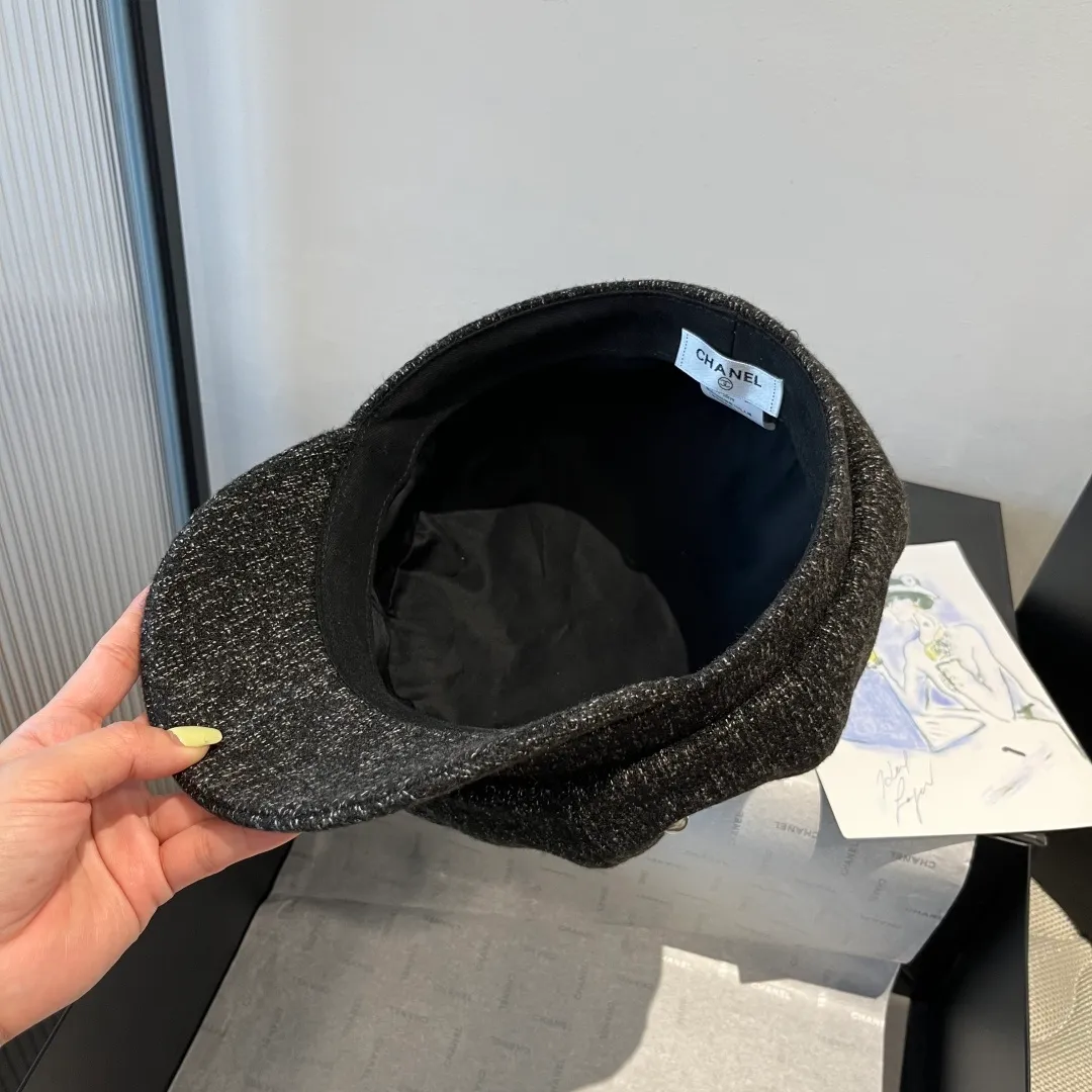 💰110¥ Chanel's new duck-bill army cap, advanced customization, head circumference 57cm