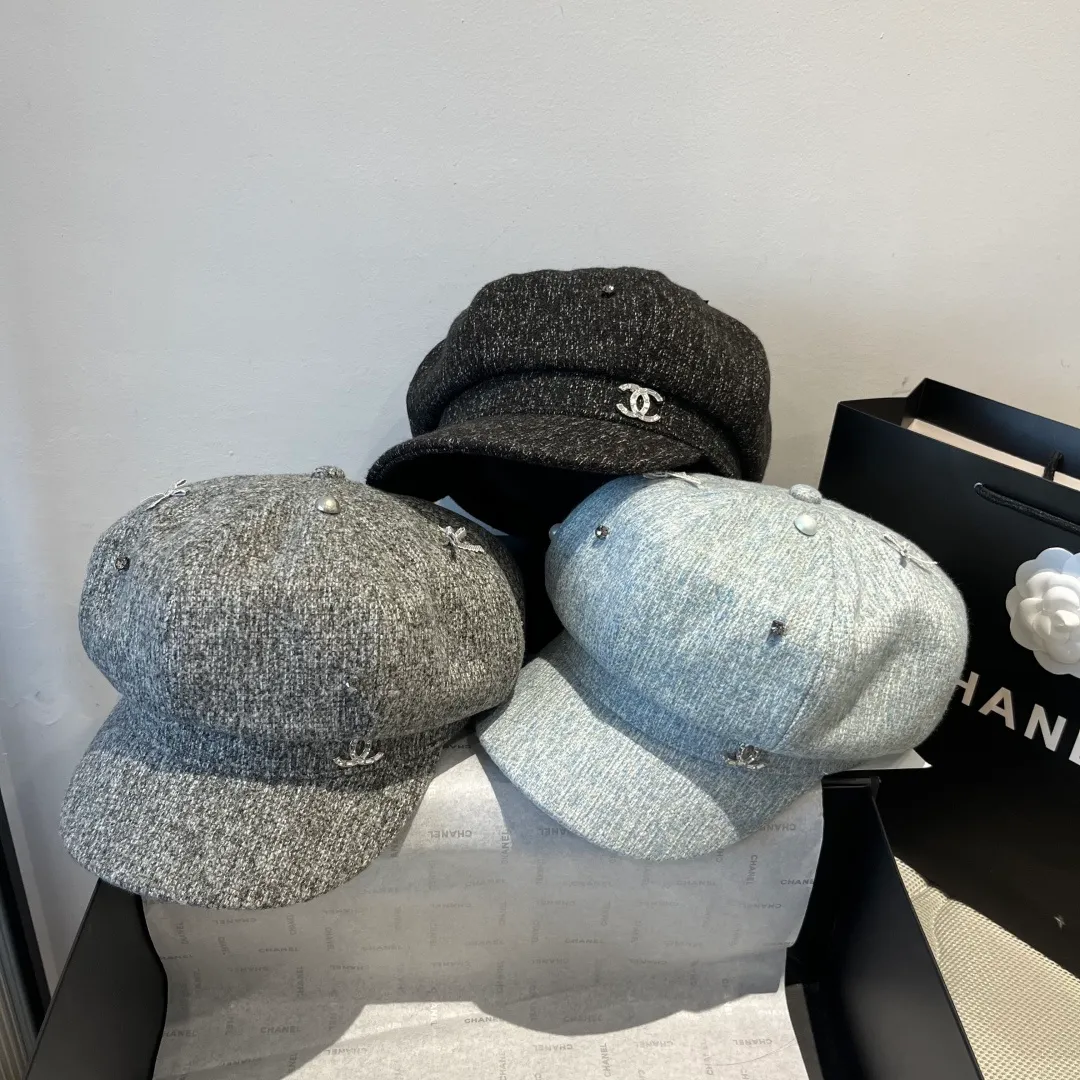 💰110¥ Chanel's new duck-bill army cap, advanced customization, head circumference 57cm