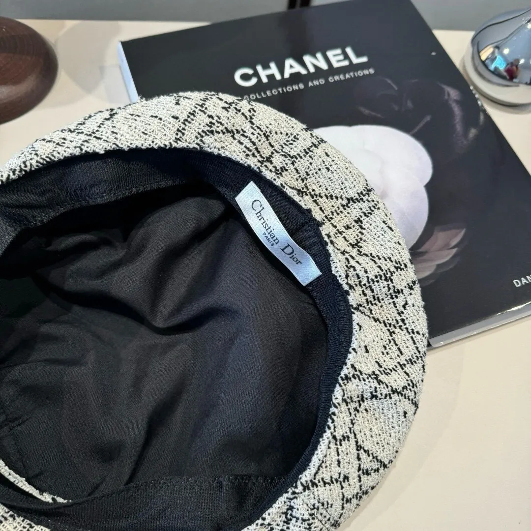 🉐190¥ Dior's new duck-billed painter's hat, high-end customization, head circumference 57cm