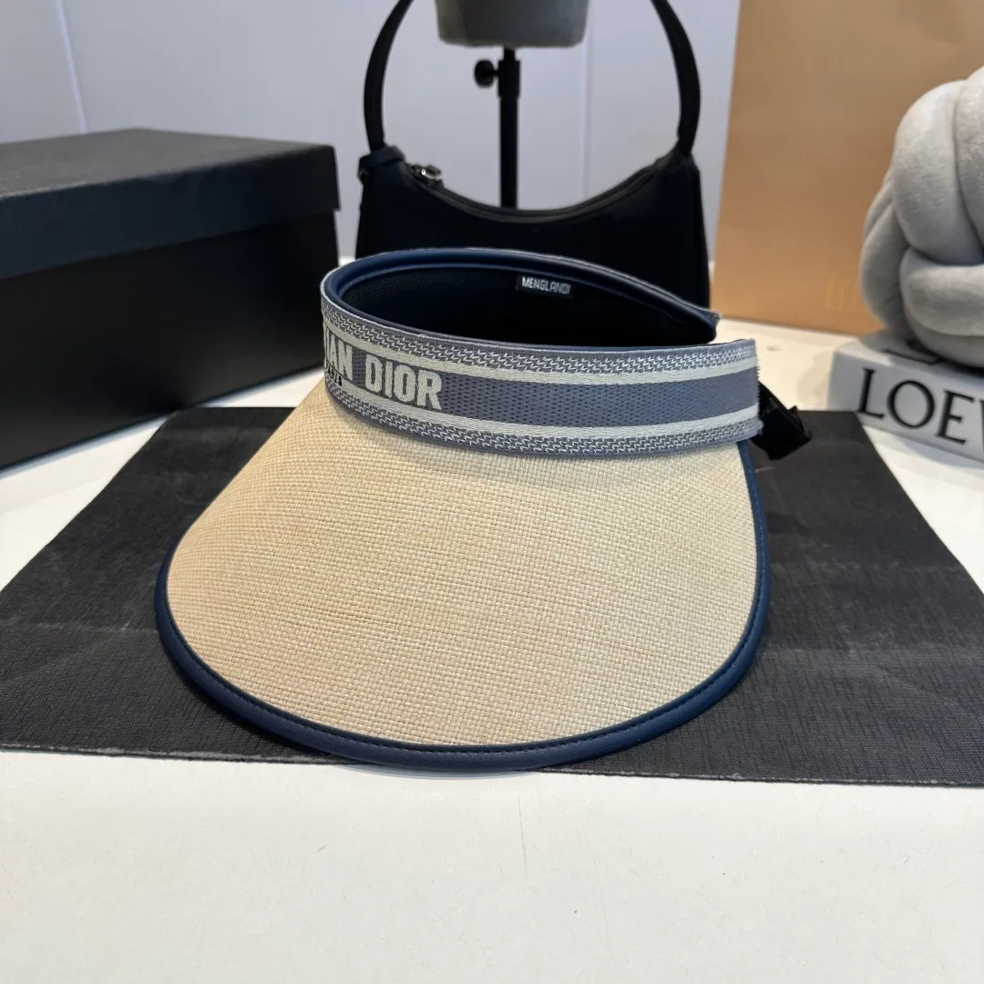 P70 Dior 2025 new sun visor, empty top headband hat, 🔆 versatile sun visor ~ a great tool for casual outings, great sun protection! Love it so much 💕