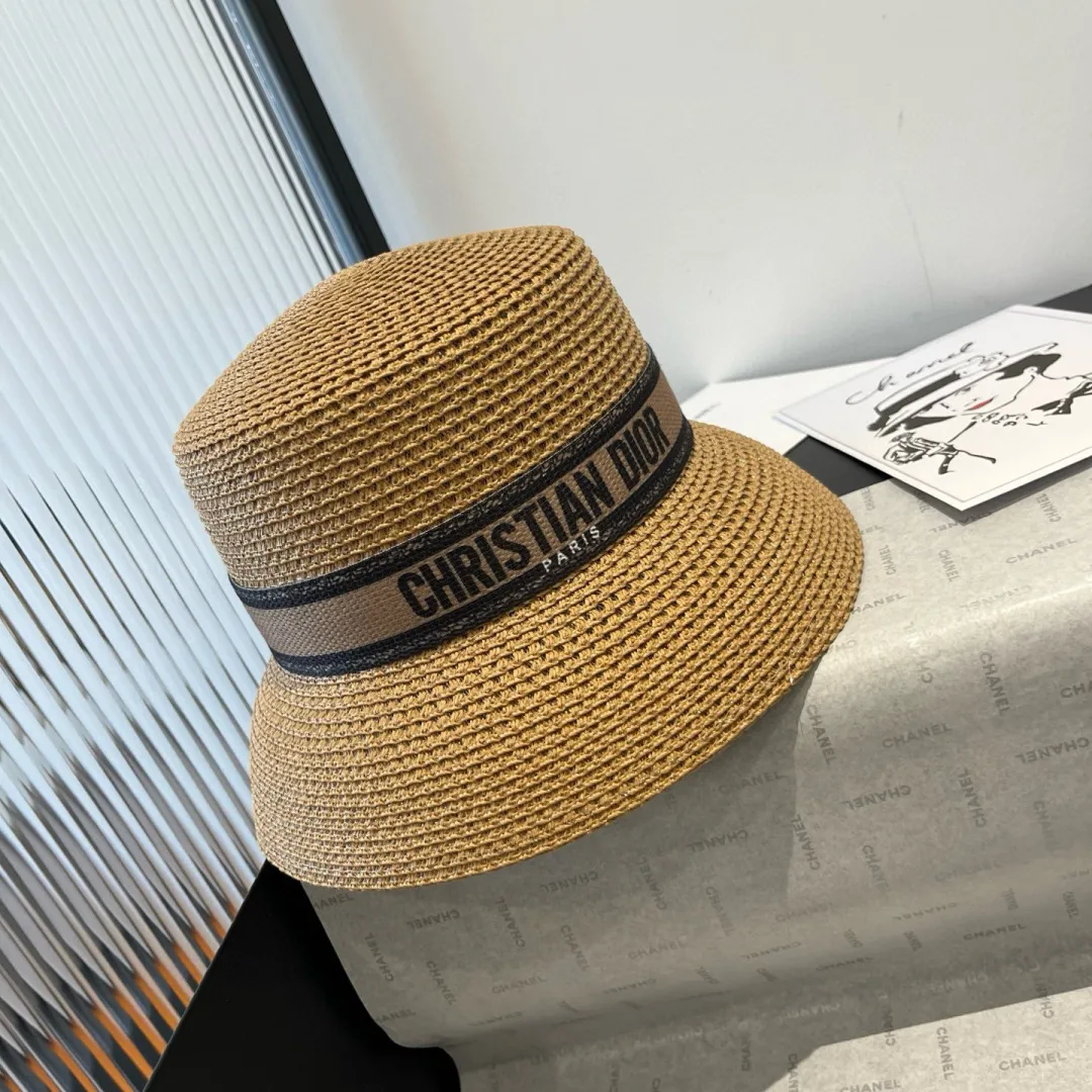 💰90¥ Dior new straw hat, head circumference 57vm