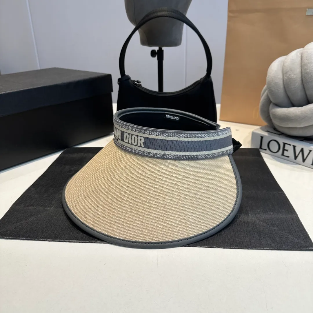 P70 Dior 2025 new sun visor, empty top headband hat, 🔆 versatile sun visor ~ a great tool for casual outings, great sun protection! Love it so much 💕