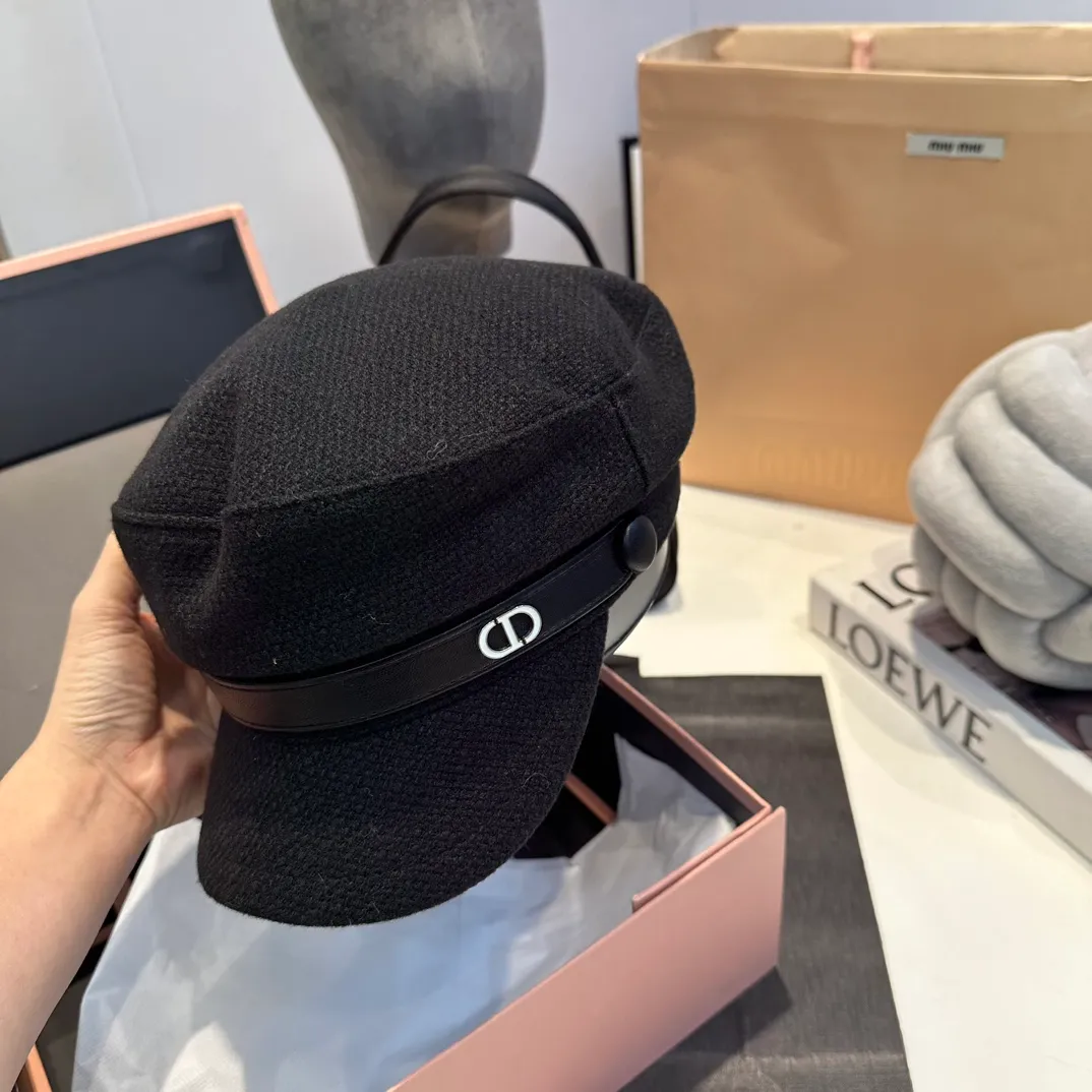 P80 Dior new duck bill military cap, head circumference 57cm