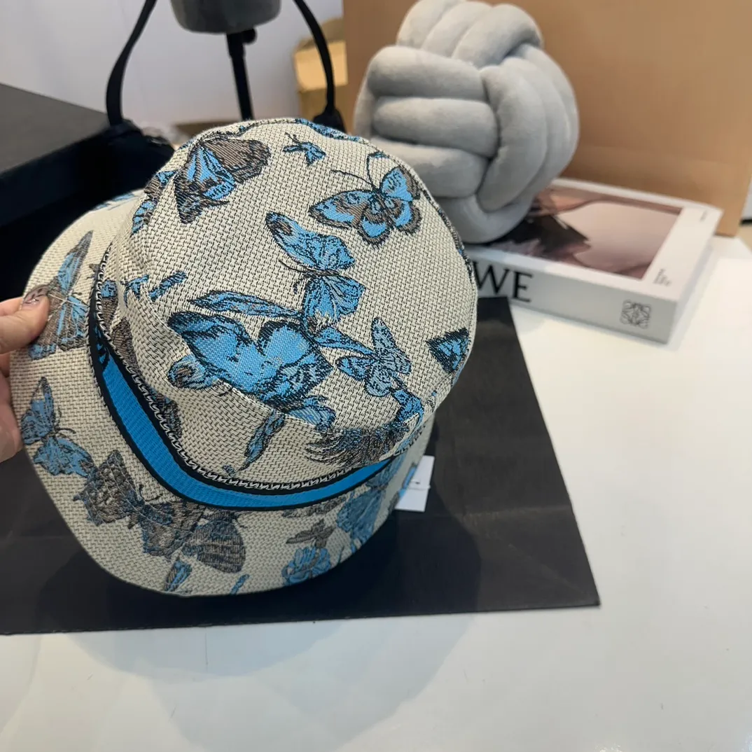 P76 Dior DIOR official website is launched simultaneously. New Korean version of flowers, heavy industry customization, 1:1 original quality, high version fisherman hat, original quality counter