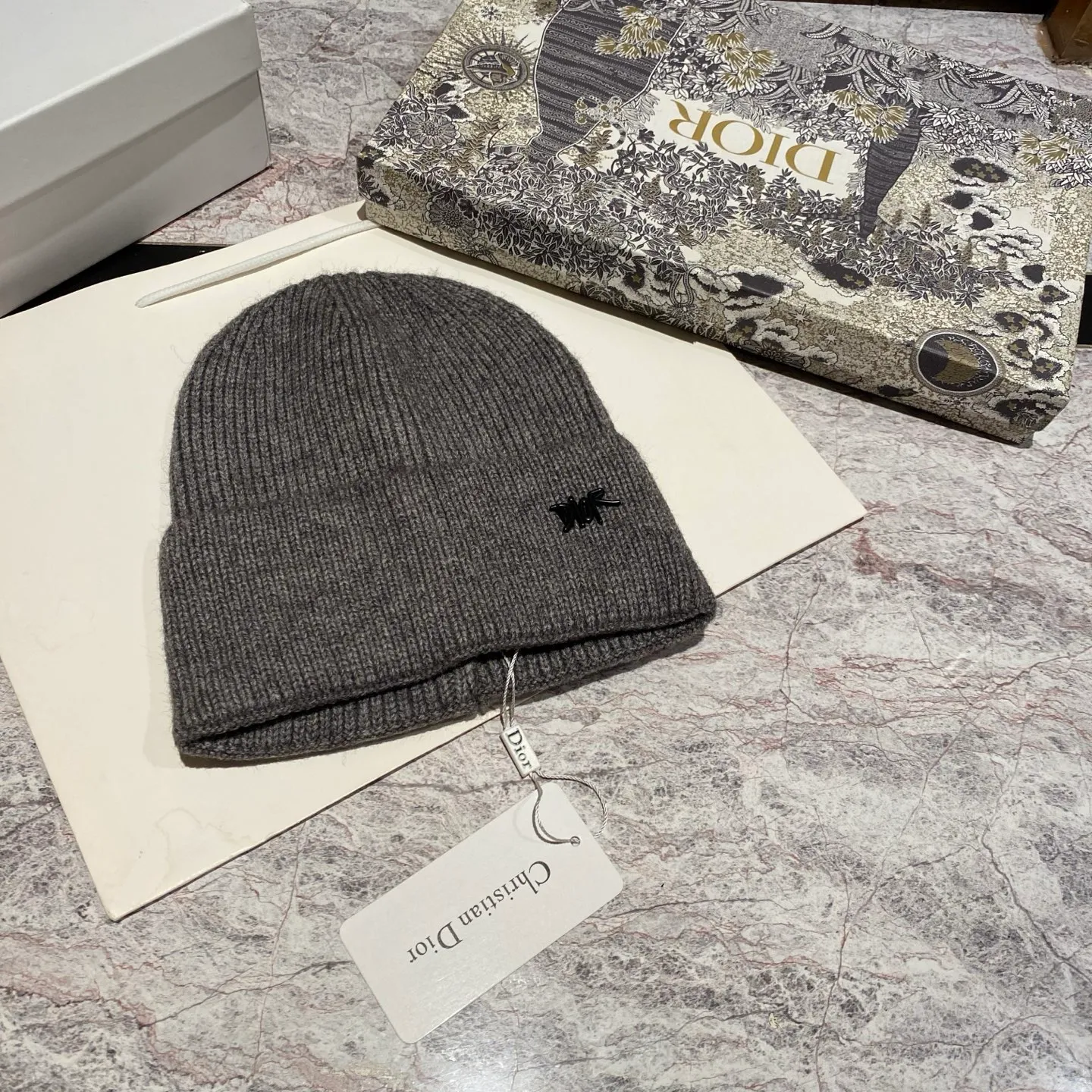 DIOR cashmere knitted hat