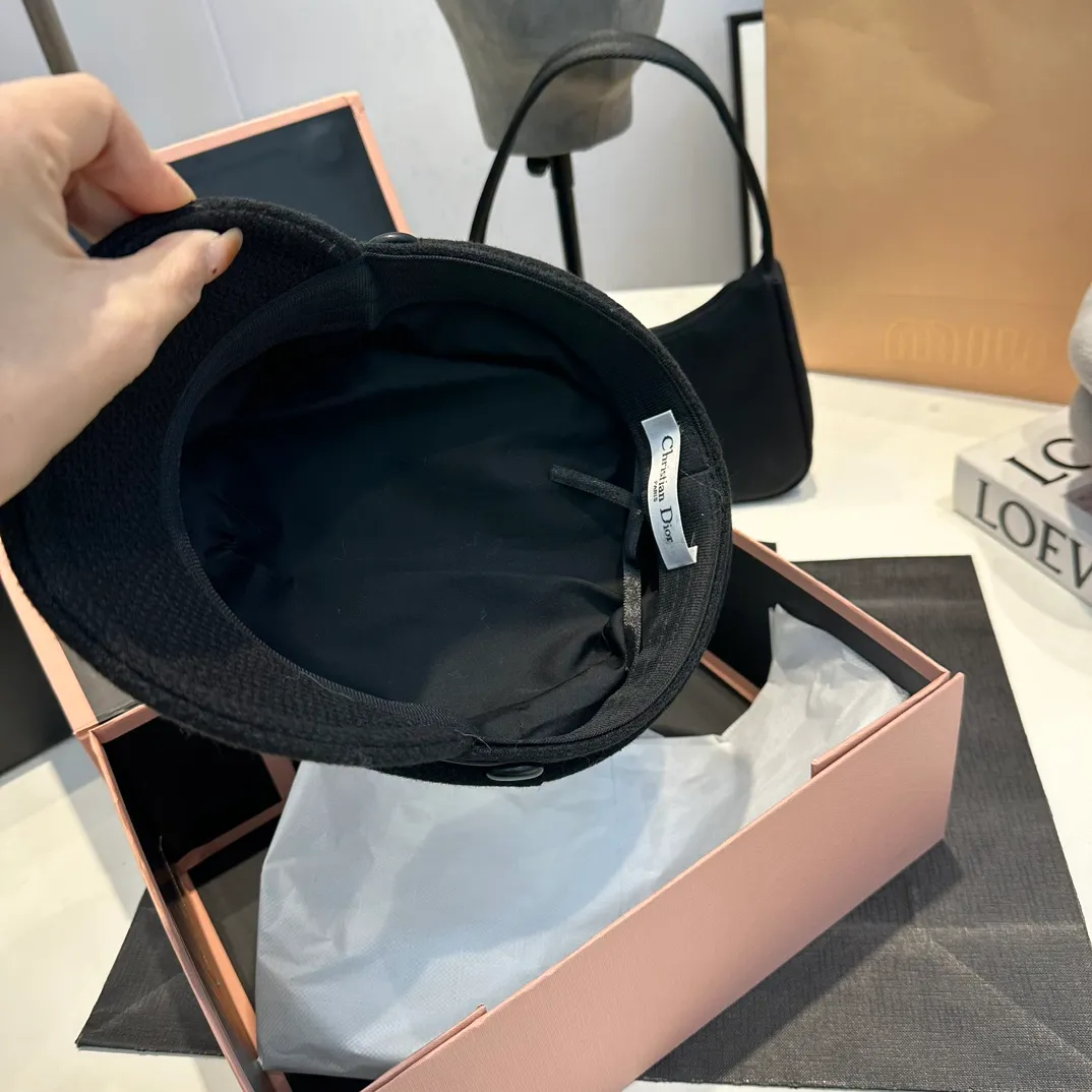 P80 Dior new duck bill military cap, head circumference 57cm