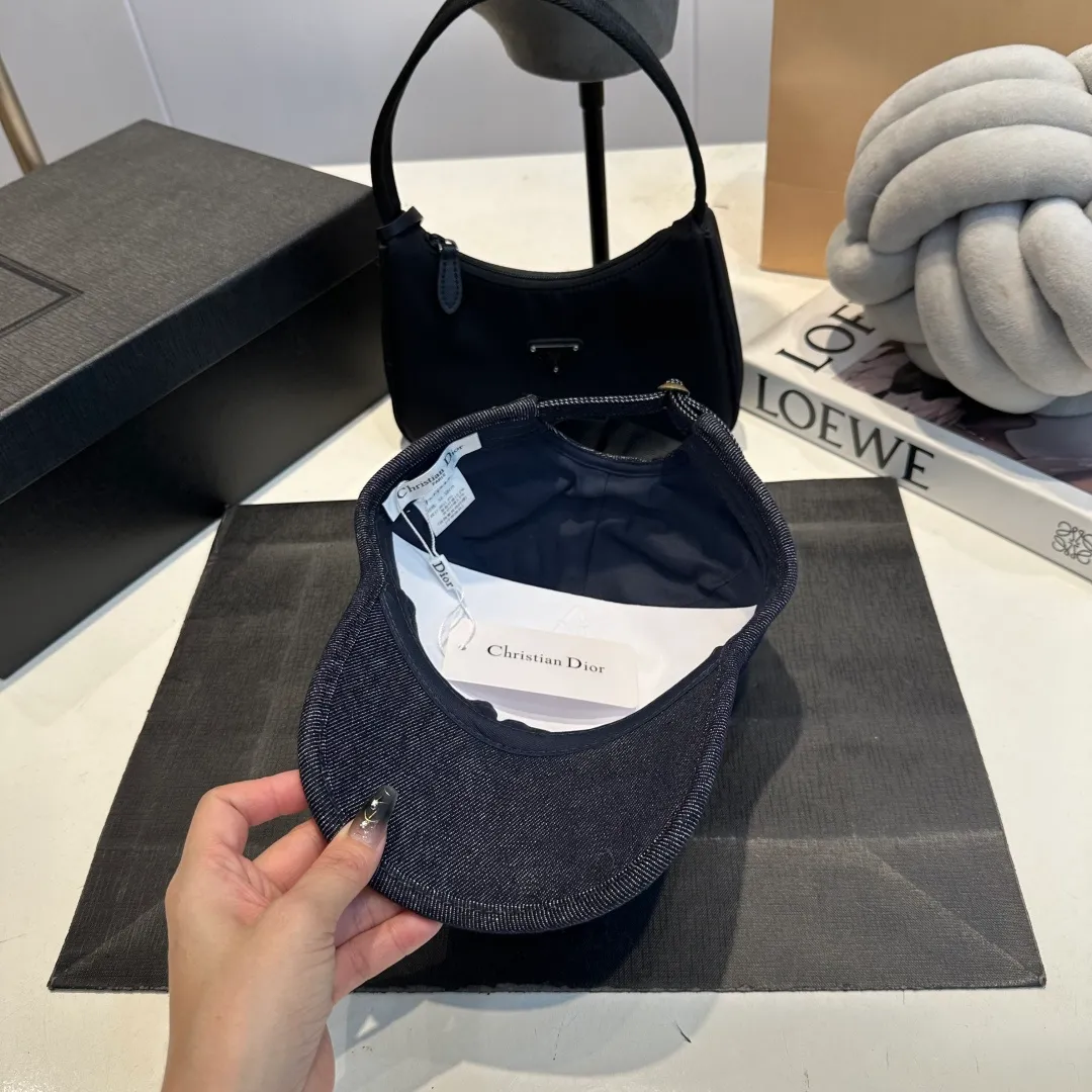 P80 Dior new baseball cap, high-end customization, head circumference 57cm