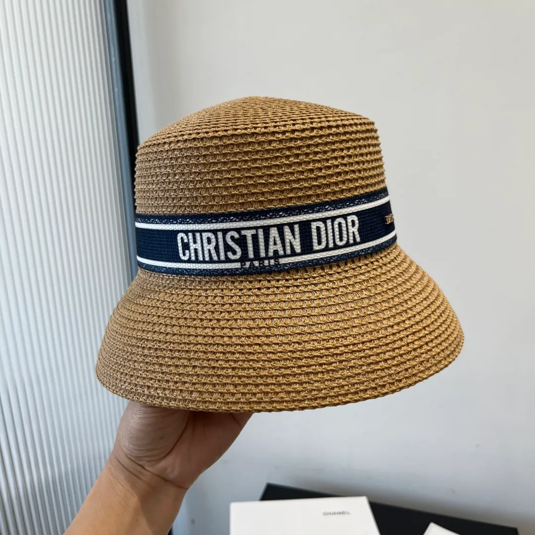 💰90¥ Dior new straw hat, head circumference 57vm