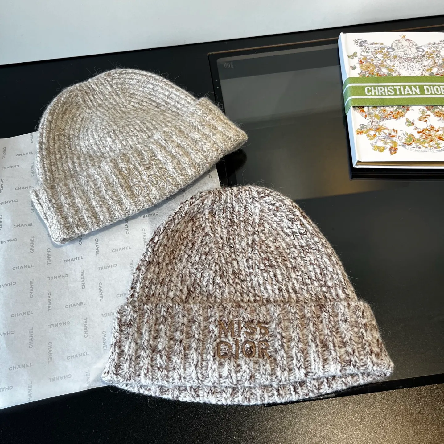 Special batch 💰60¥ Dior Miss Dior knitted wool hat, wool hat