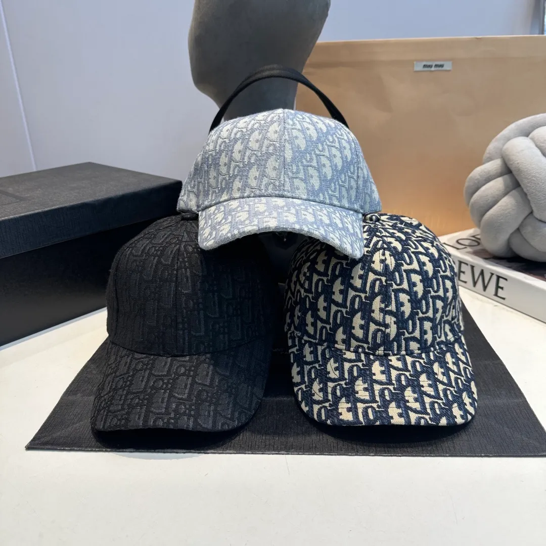 P60 Dior cap, baseball cap for men and women, head circumference 57cm