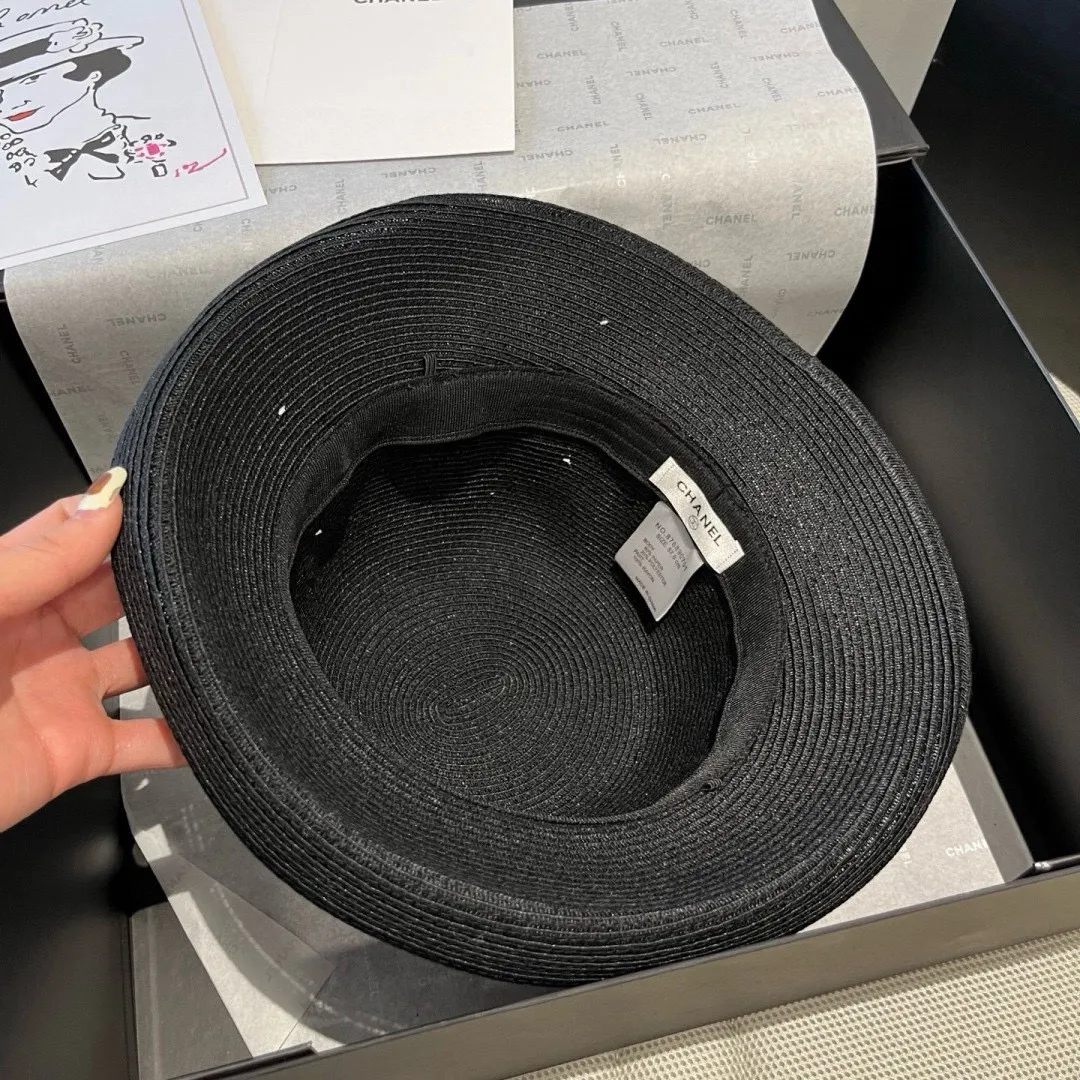 💰170¥ Dior new bow straw hat, head circumference 57cm