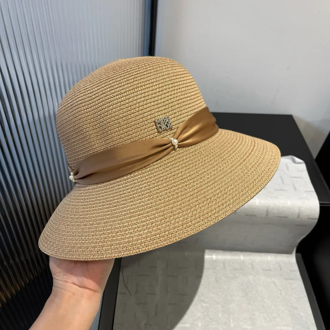 💰150¥ Dior new basin hat, PP straw hat, basin hat, head circumference 57cm