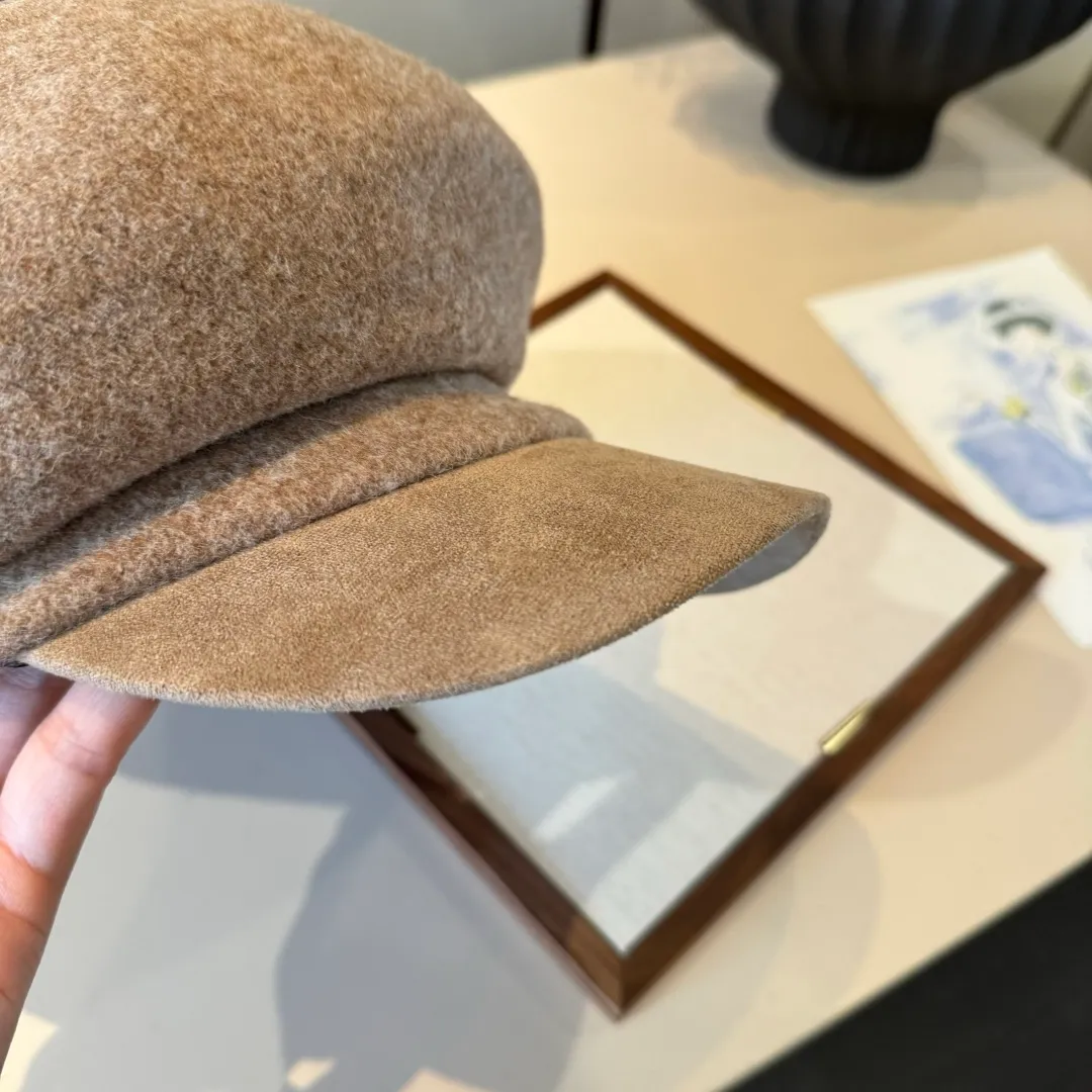 🉐190¥ Dior wool painter's cap, 100% wool🦙% fabric, head circumference 57cm