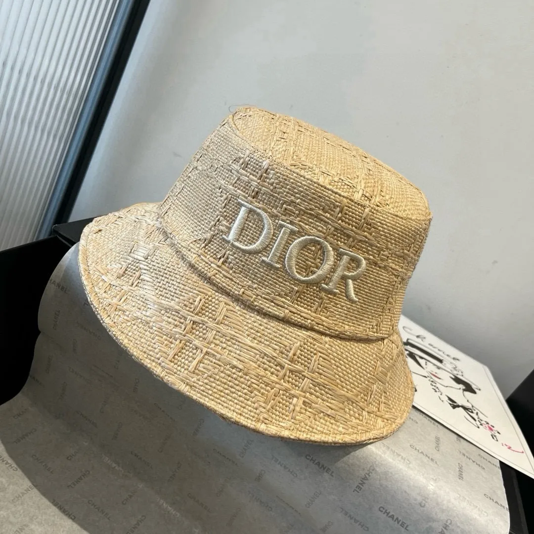 150¥ Dior Dior straw bucket hat