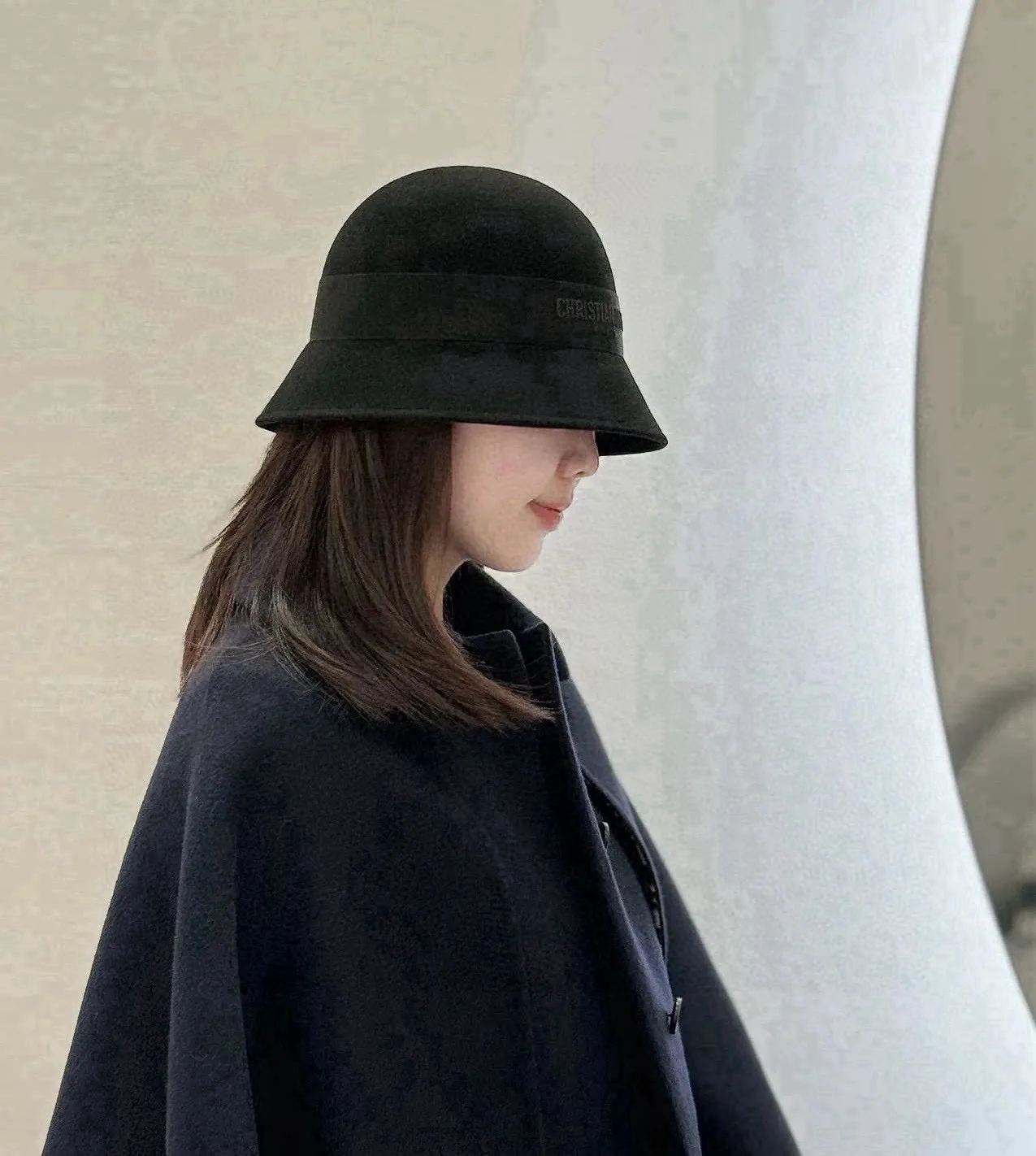 💰200¥ Dior Dior 2025 autumn and winter new wool basin hat, 100% wool🦙 fabric, head circumference 57cm