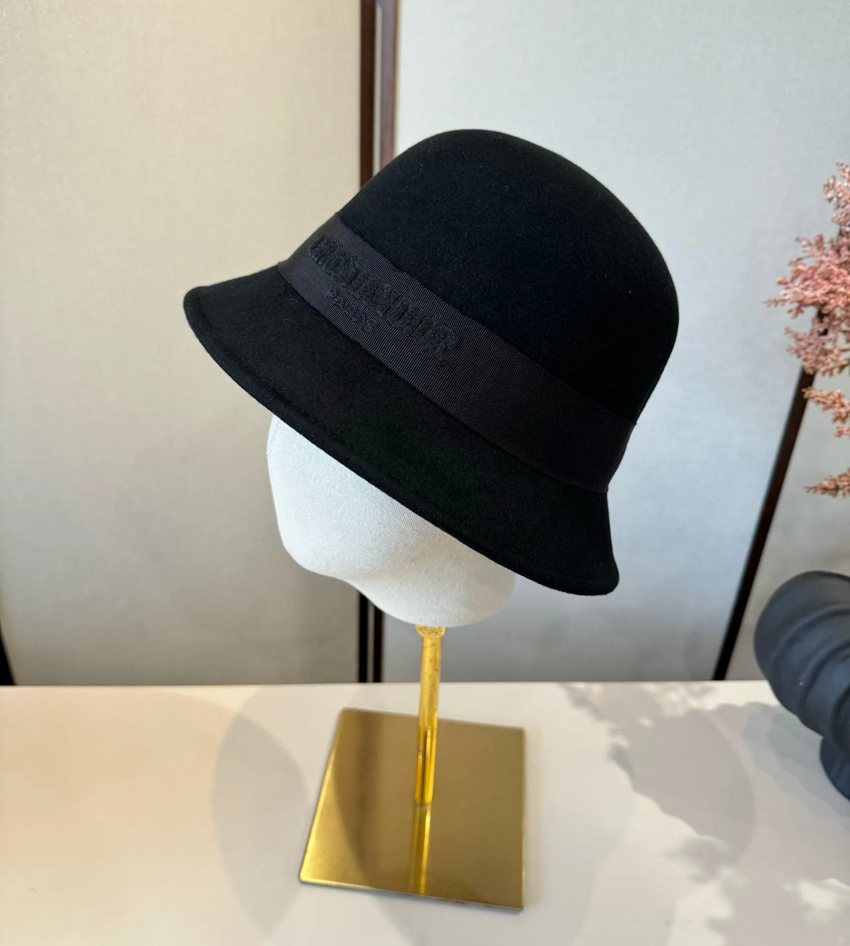 💰200¥ Dior Dior 2025 autumn and winter new wool basin hat, 100% wool🦙 fabric, head circumference 57cm