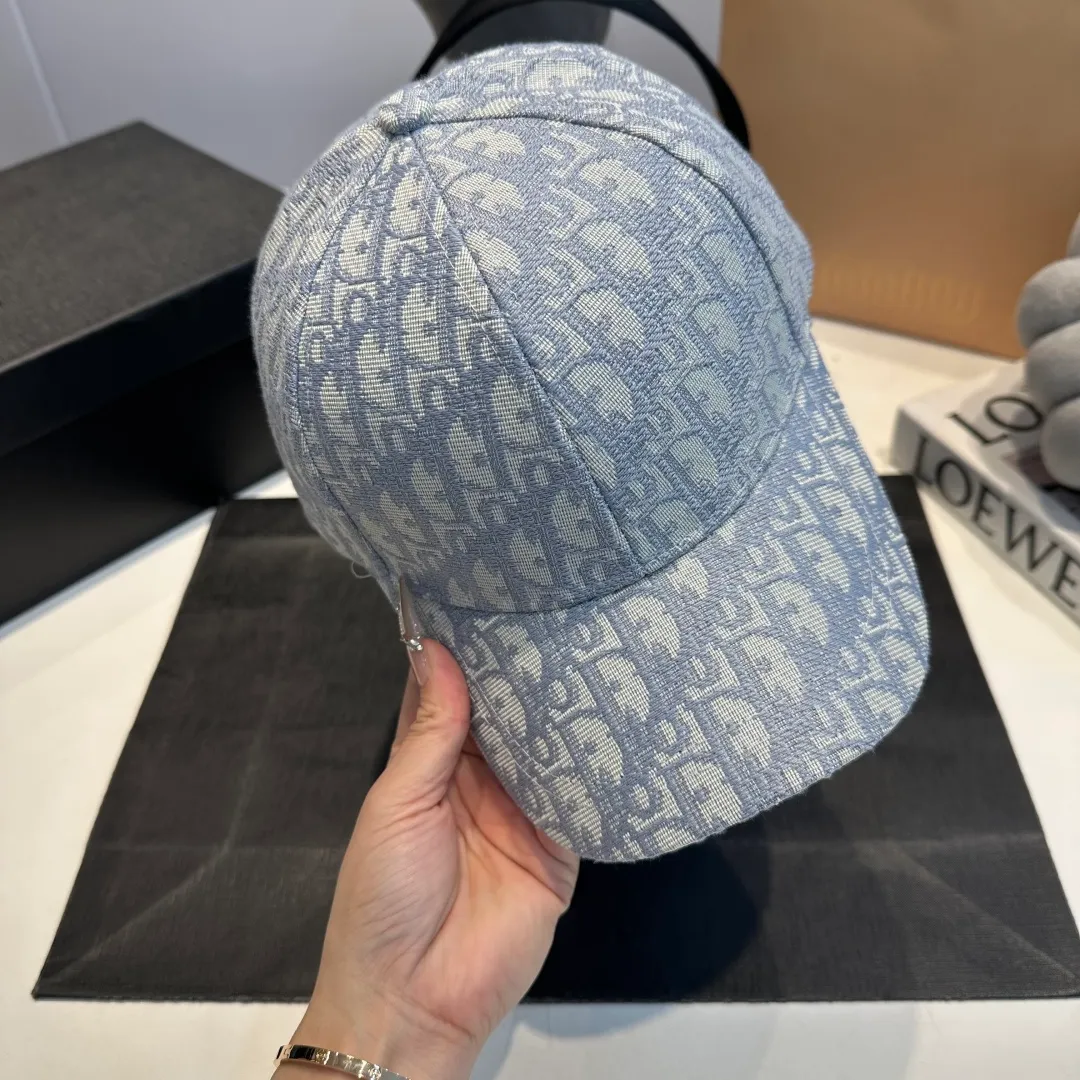 P60 Dior cap, baseball cap for men and women, head circumference 57cm
