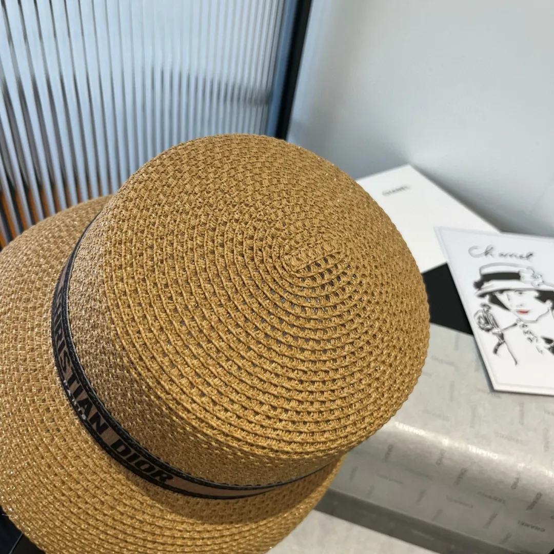 💰90¥ Dior new straw hat, head circumference 57vm