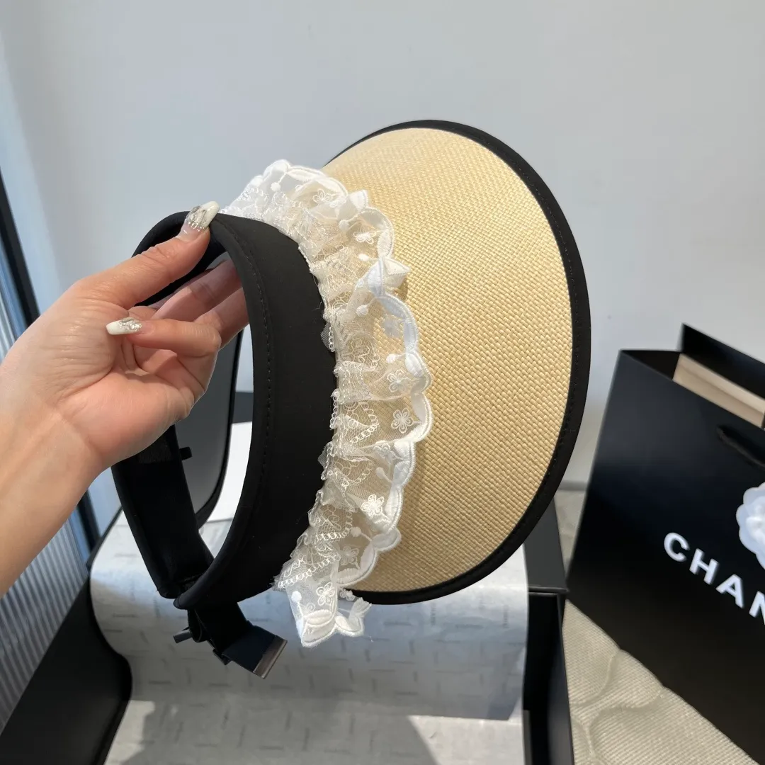💰120¥ Dior Dior raffia hollow top sunhat