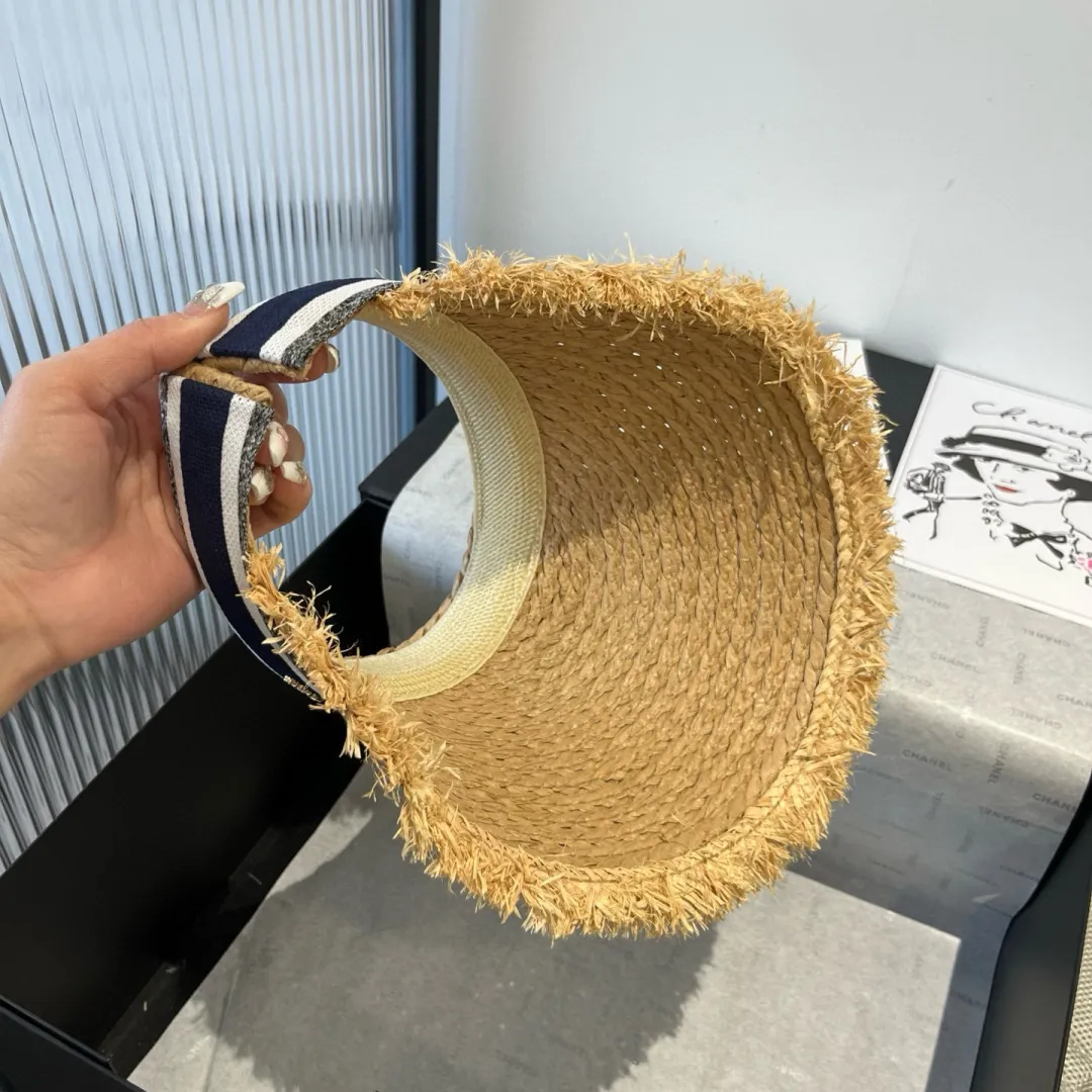 💰100¥ Dior Dior and grass headband sun hat