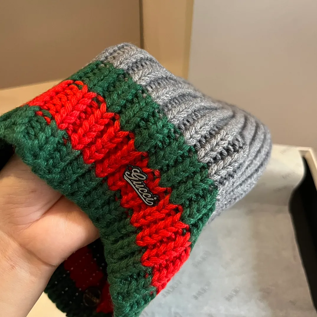 💰90¥ Gucci men’s wool knitted hat, official style