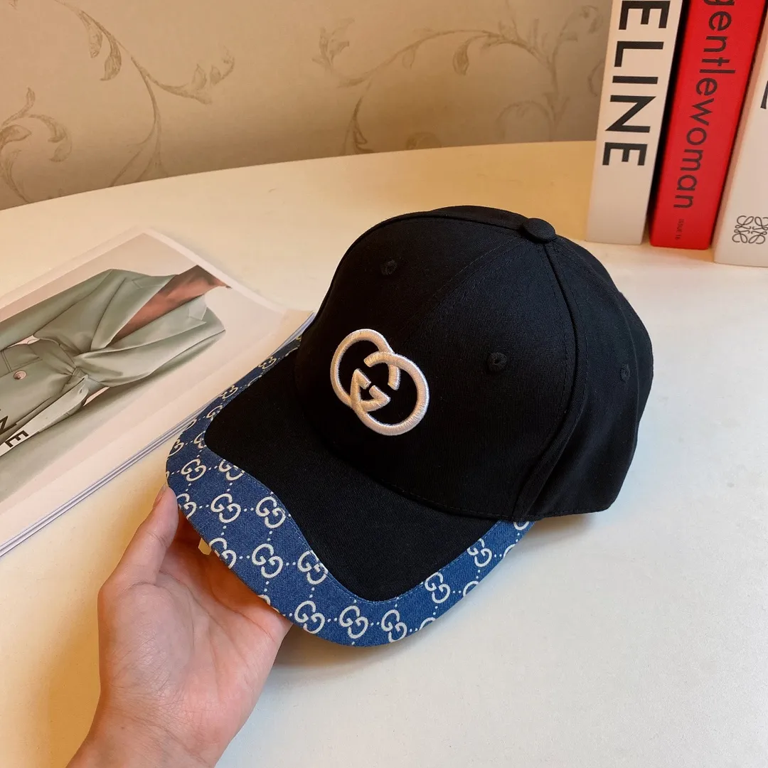 Special batch 🉐️70 🧢Gucci, new spring and summer gg pure cotton baseball cap, three-dimensional letter logo, personalized and fashionable, same style for men and women, versatile summer style