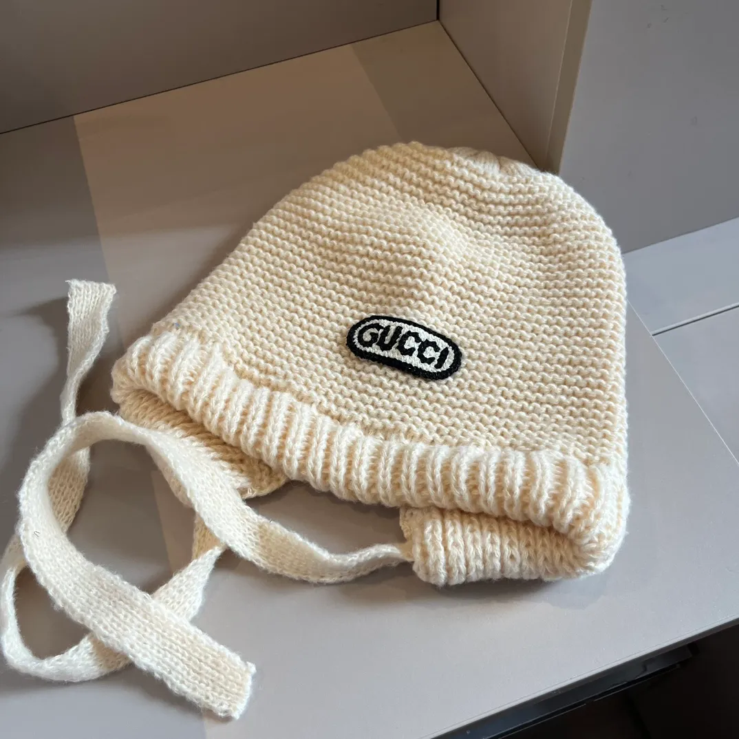 💰90¥ Gucci new knitted cold hat ear protection hat