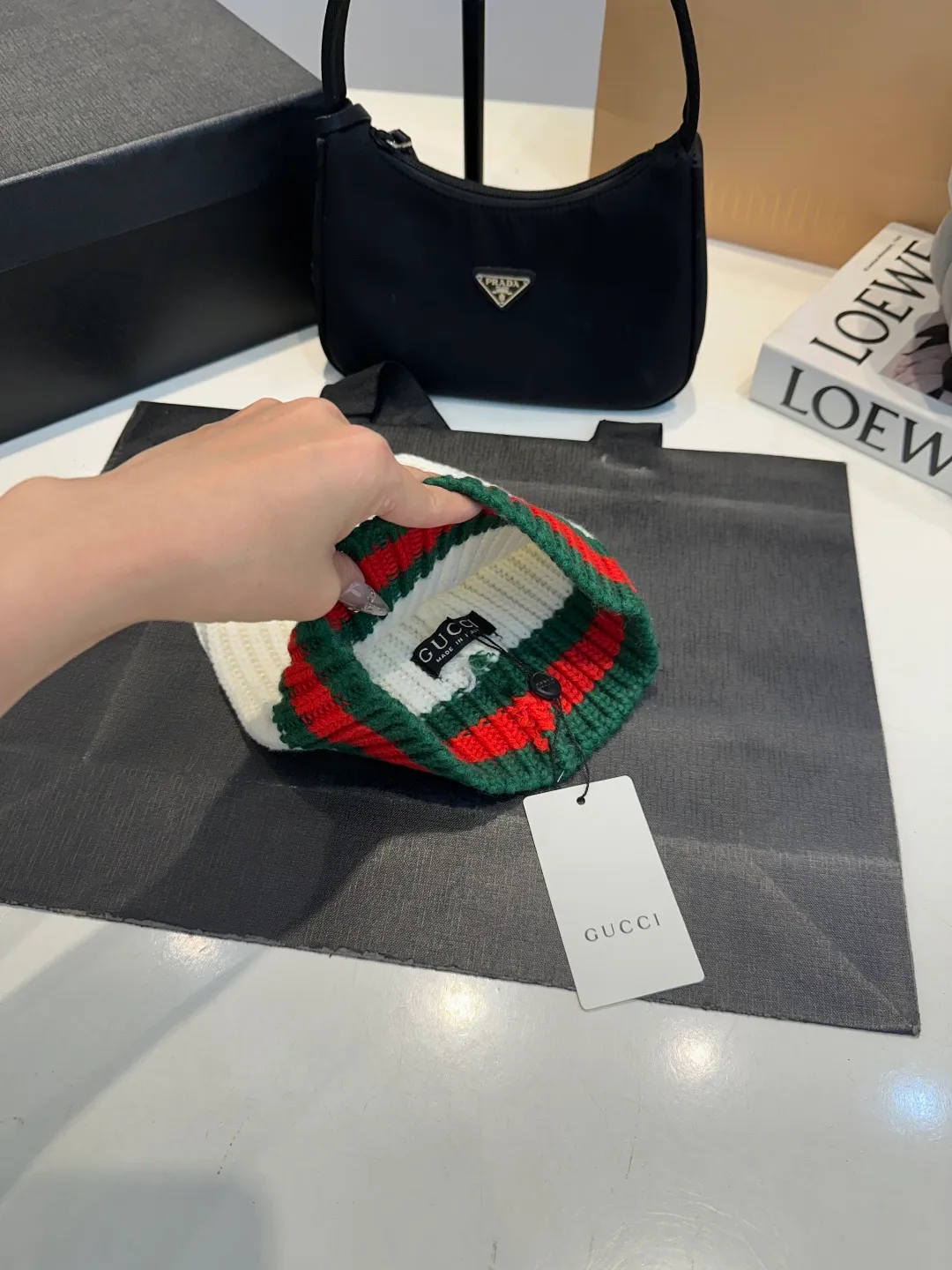 P56 Gucci knitted beanie, unisex