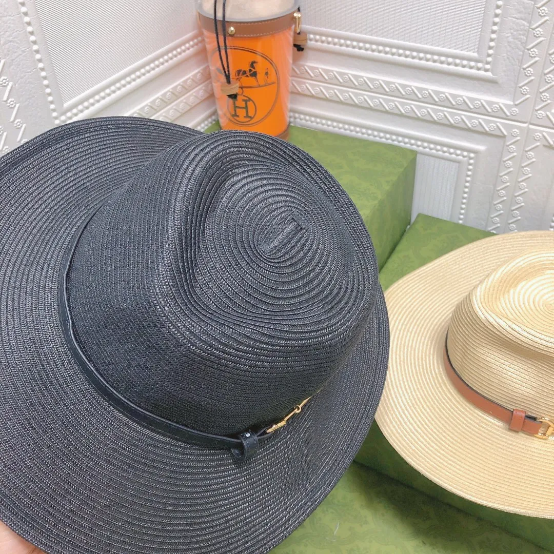 💰96 Gucci sun hat🎩 Classic horseshoe buckle, 2022 new style, head circumference 56~58cm
