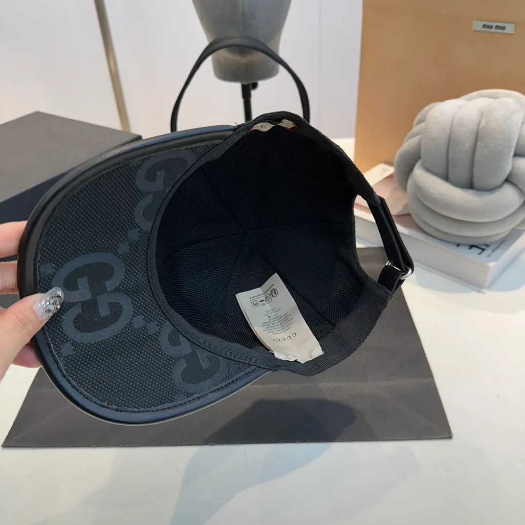 P240 Gucci Gucci classic presbyopic baseball cap 1:1 original replica, same style for men and women