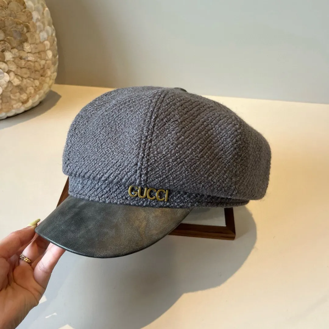 🉐160¥ Gucci new duck bill painter's hat, head circumference 57cm