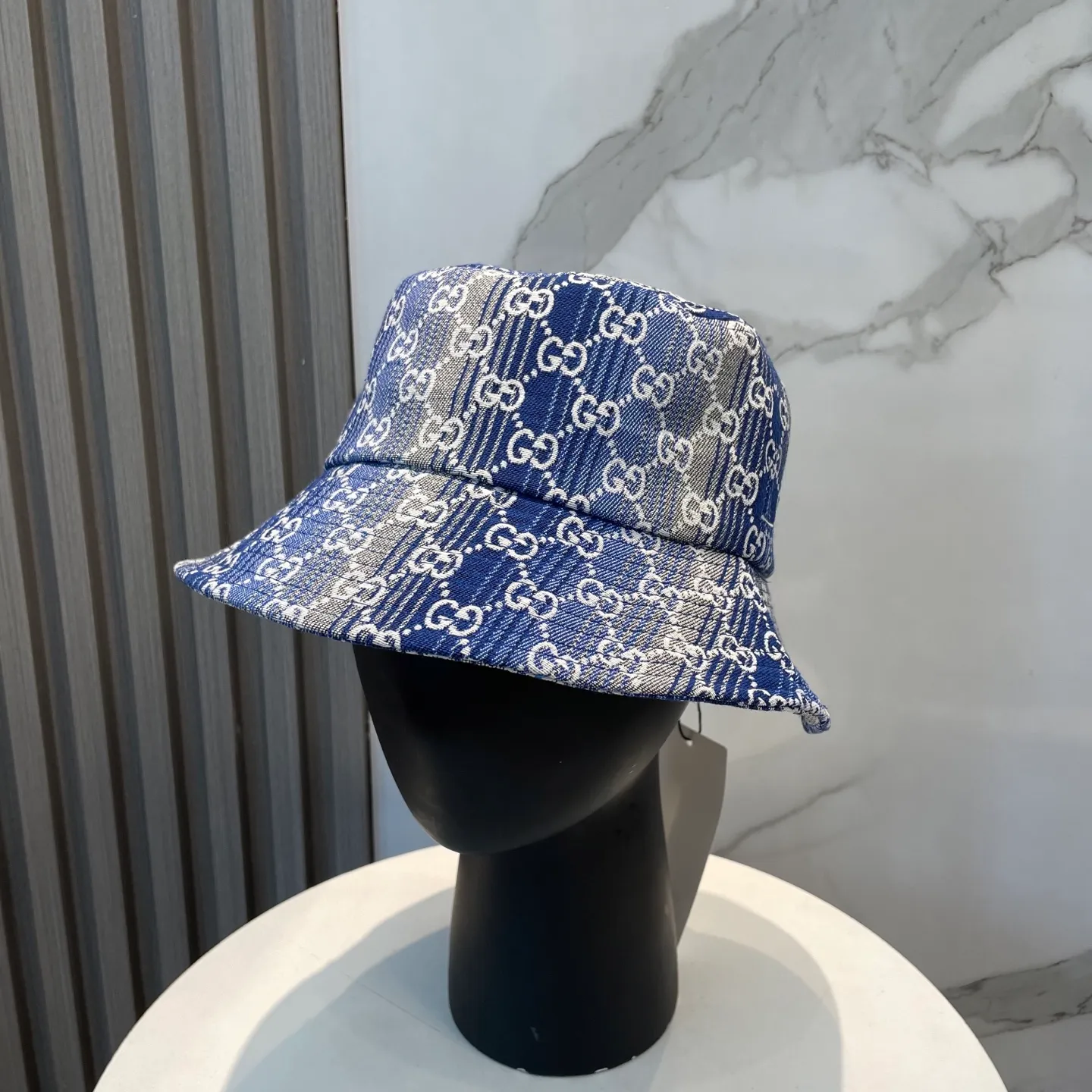 P60 GUCCI 2025 counter new jacquard fisherman hat, very trendy! Casual and sports style, classic production, super easy to match! Look small