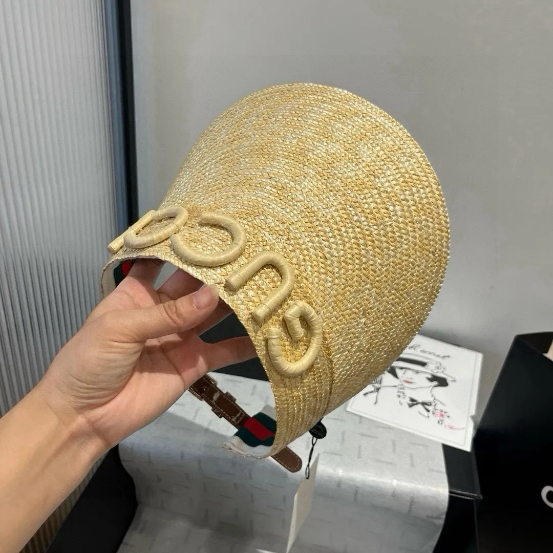 💰220¥ Gucci 2025 new empty top sun hat, original quality