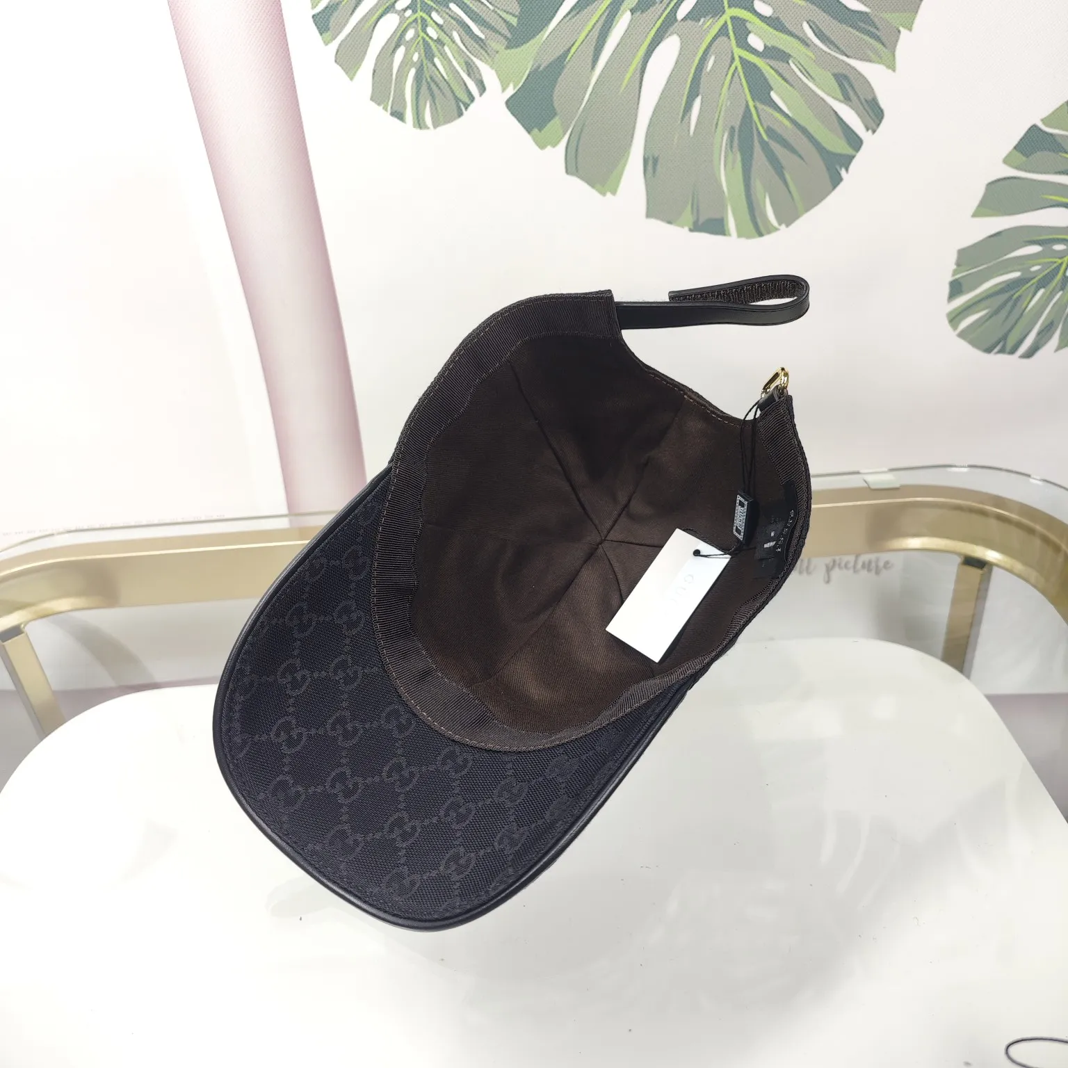 Batch 90 Gucci--high version original single pair flower official website baseball cap