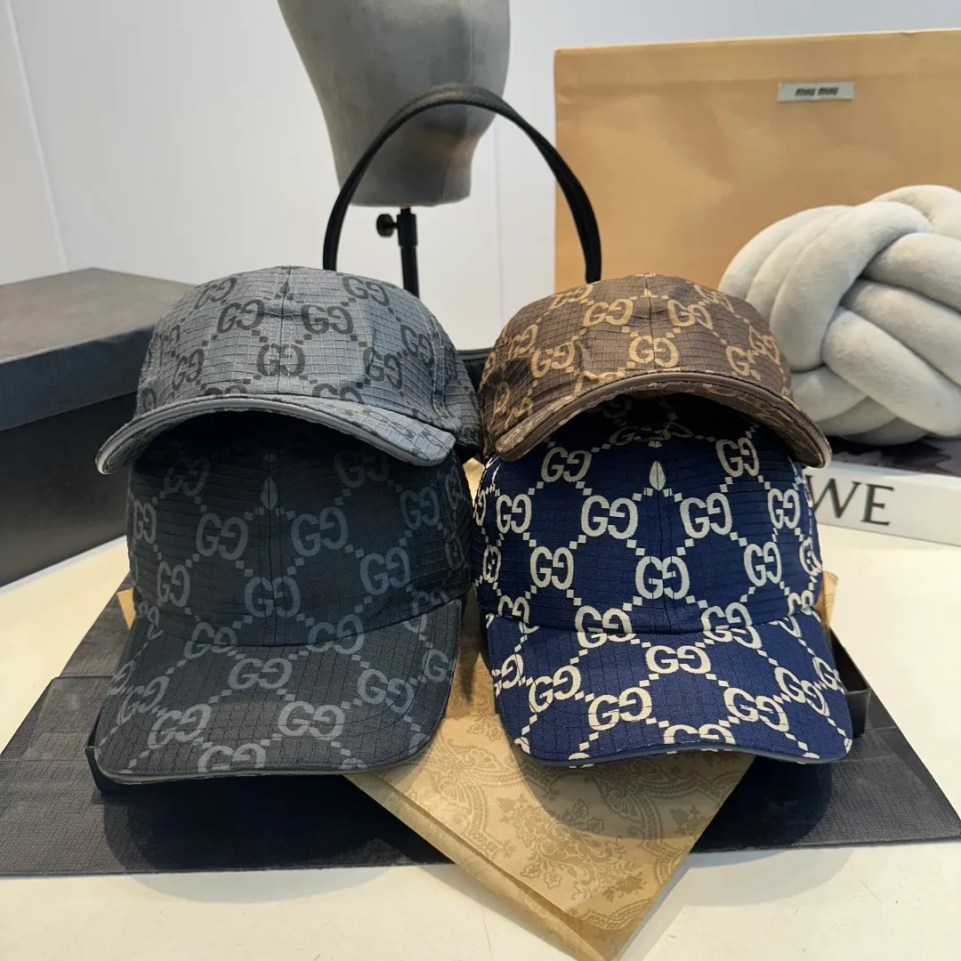 P160 GUCCI Gucci GGDenim series denim baseball cap. The official website has the same fabric as presbyopia❀, retro classic series, same style for men and women!